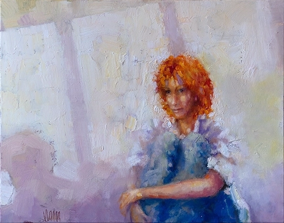 A Brief Pause, 22x28 in