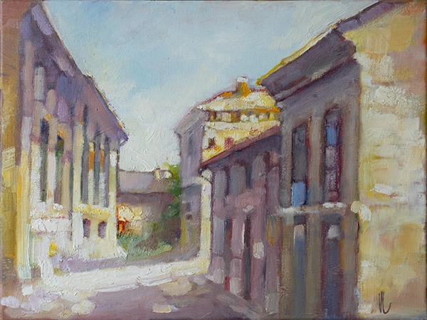 Europe II, 12x16 in 