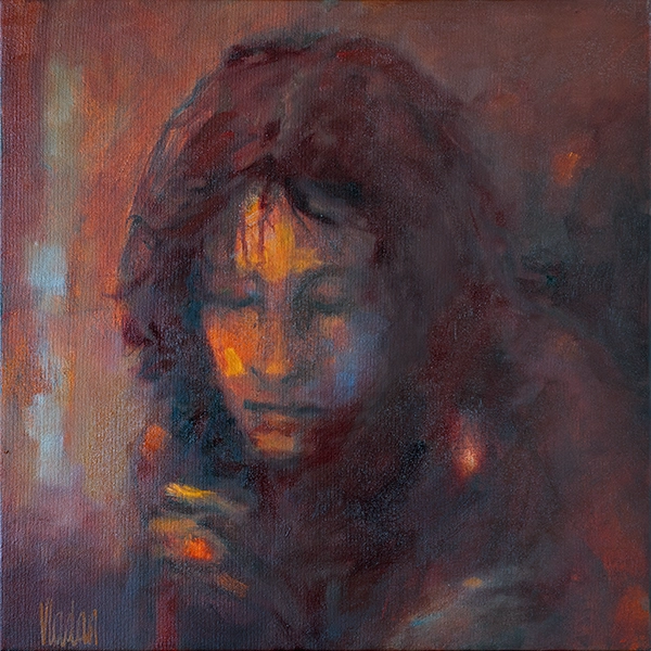 Mildness, 16x16 in