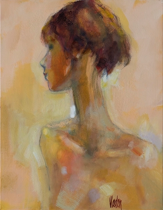 Glimpse, 18x14 in