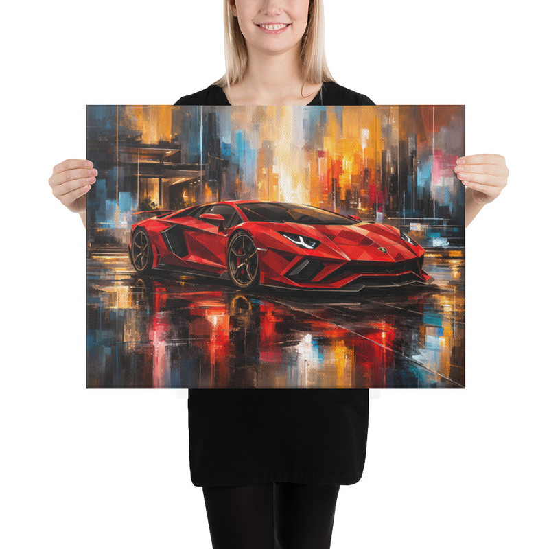 Lamborghini Huracán Canvas Print