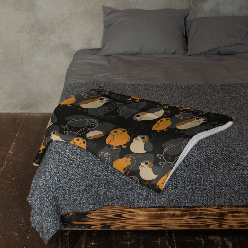 Porg's Throw Blanket