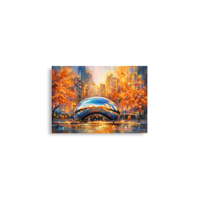 Chicago Bean Print