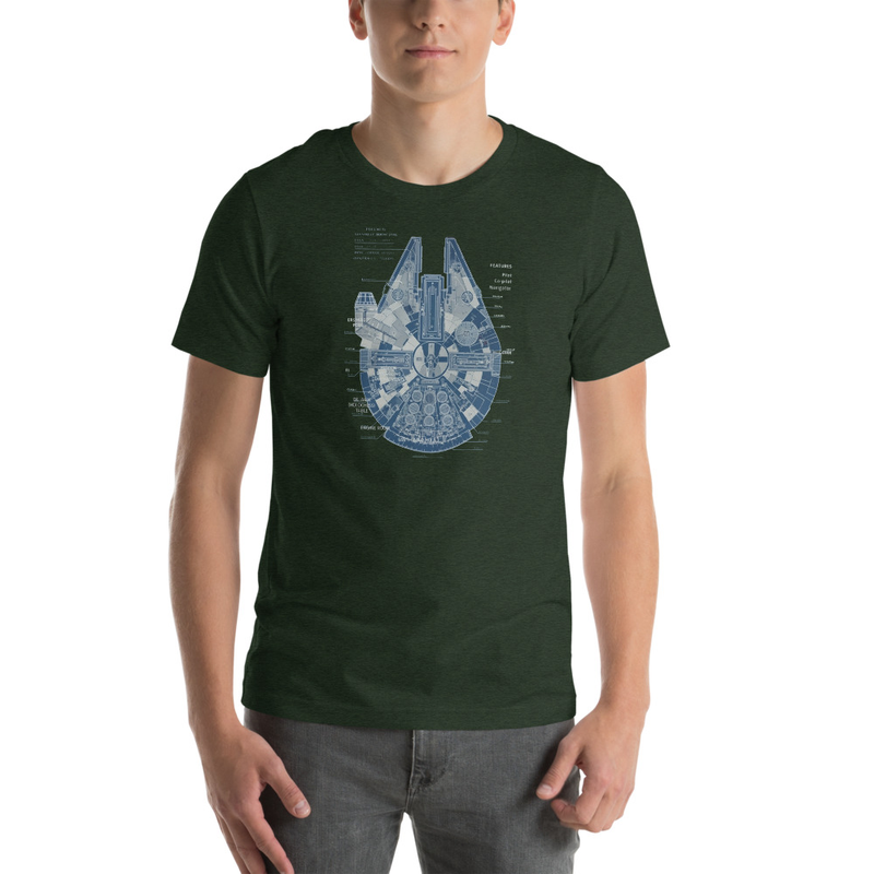 Millienium Falcon t-shirt