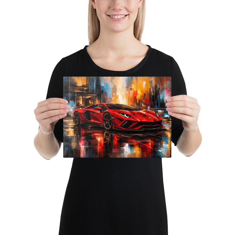 Lamborghini Huracán Canvas Print