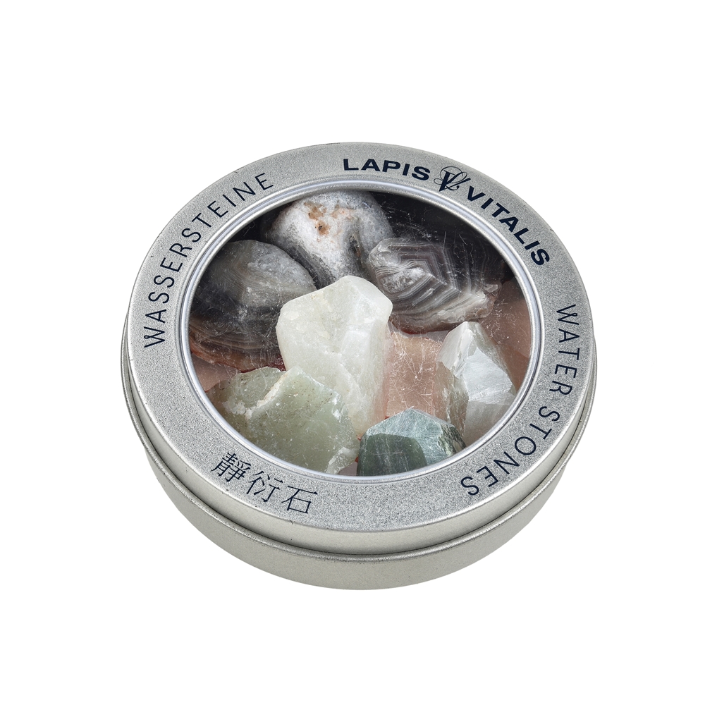 Kristalai vandeniui "Saugumas ir apsauga" su Serpentinu, Agatu ir Nefritu