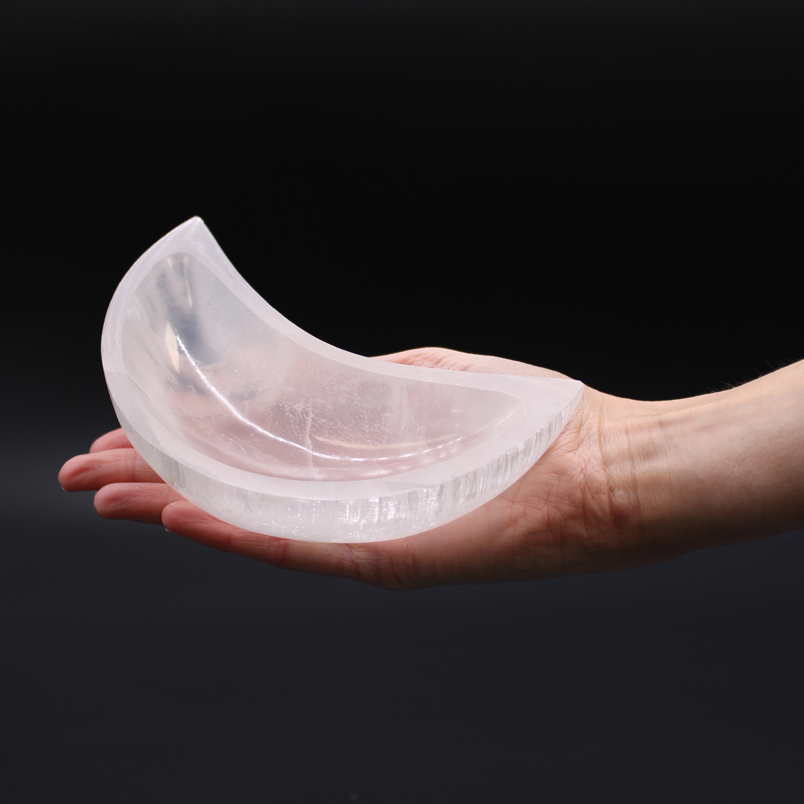 Selenito dubuo - mėnulis, 15cm