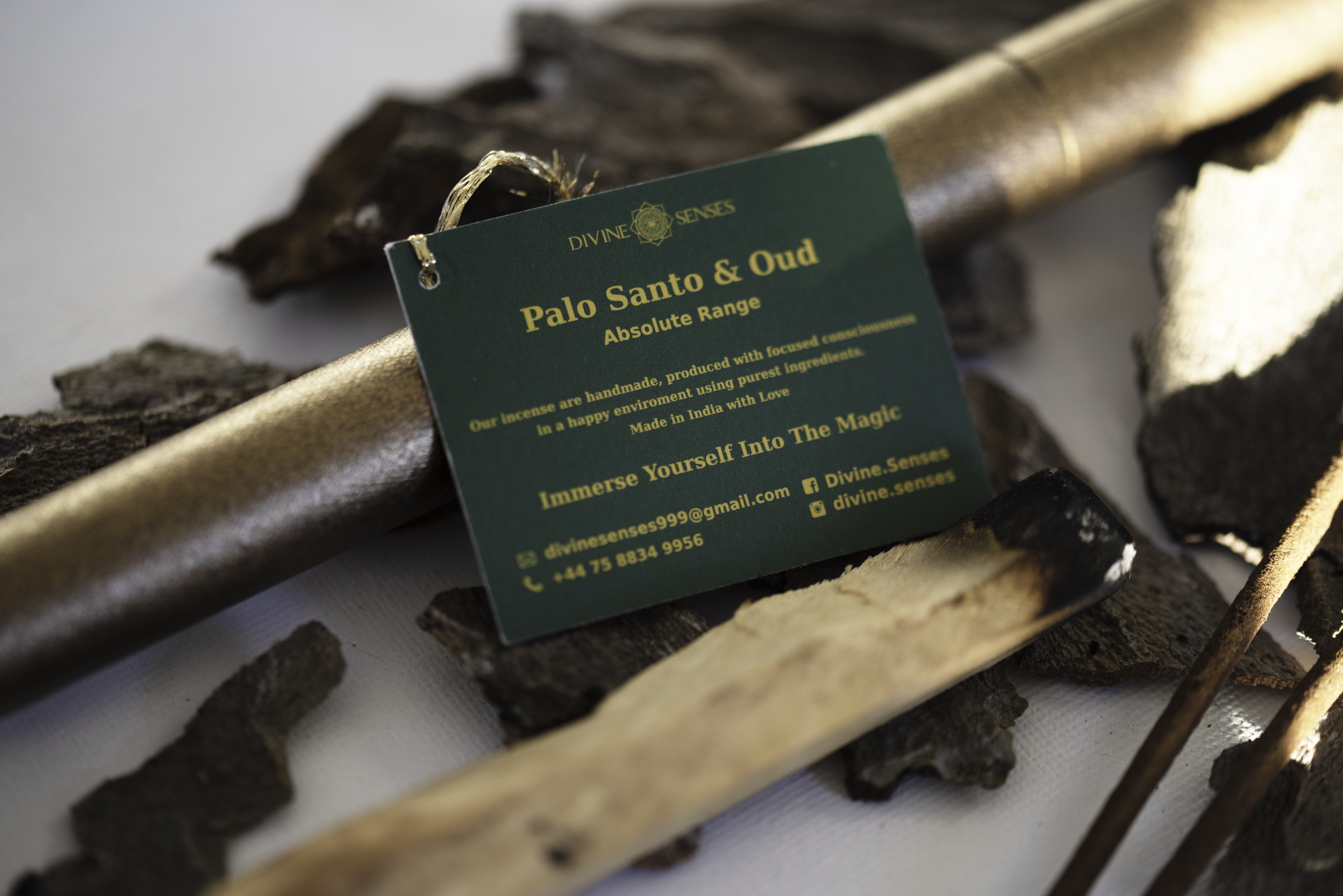 Palo Santo & Oud nišiniai smilkalai
