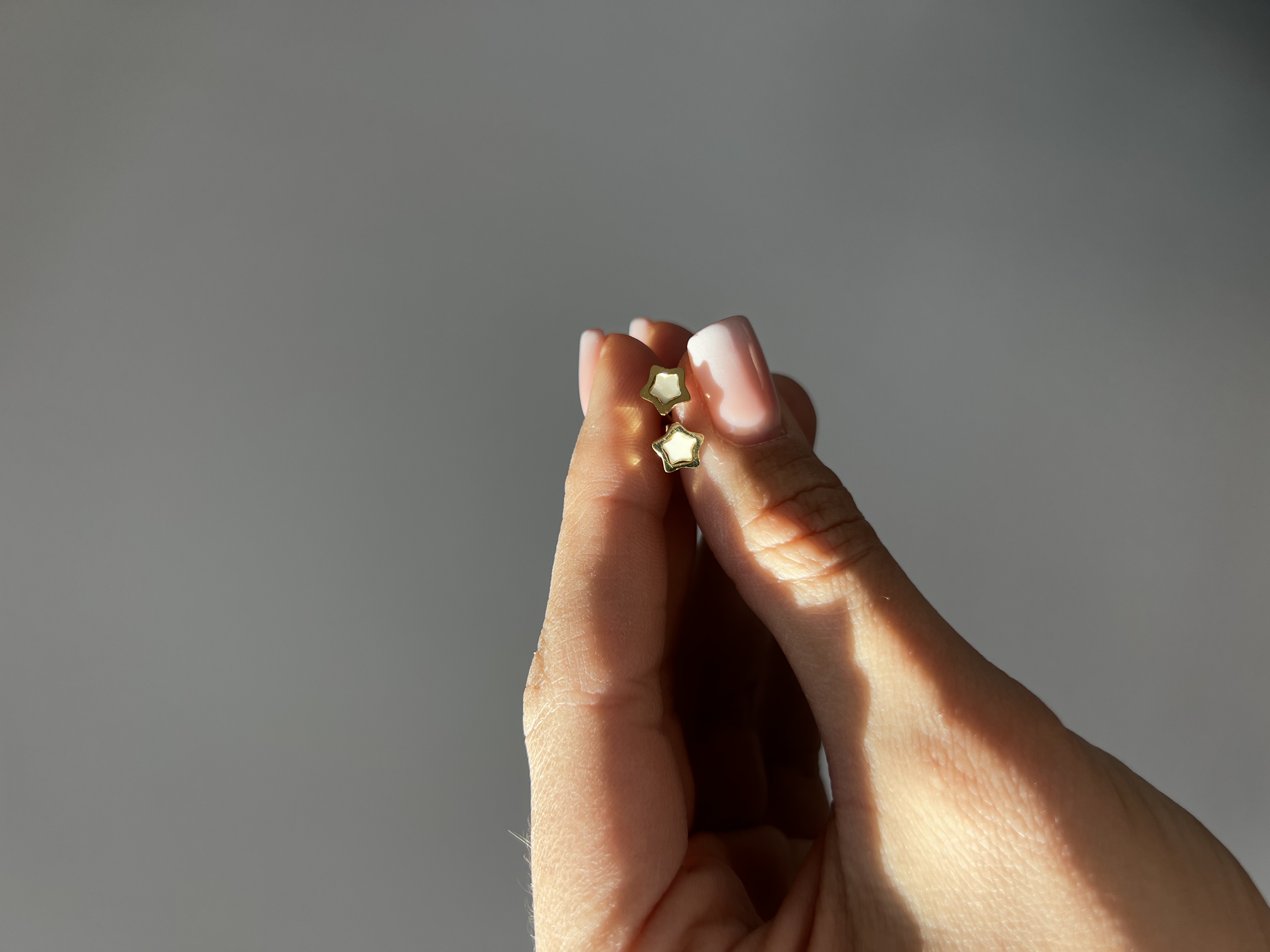 Nerūdijančio plieno auskarai žvaigždutės