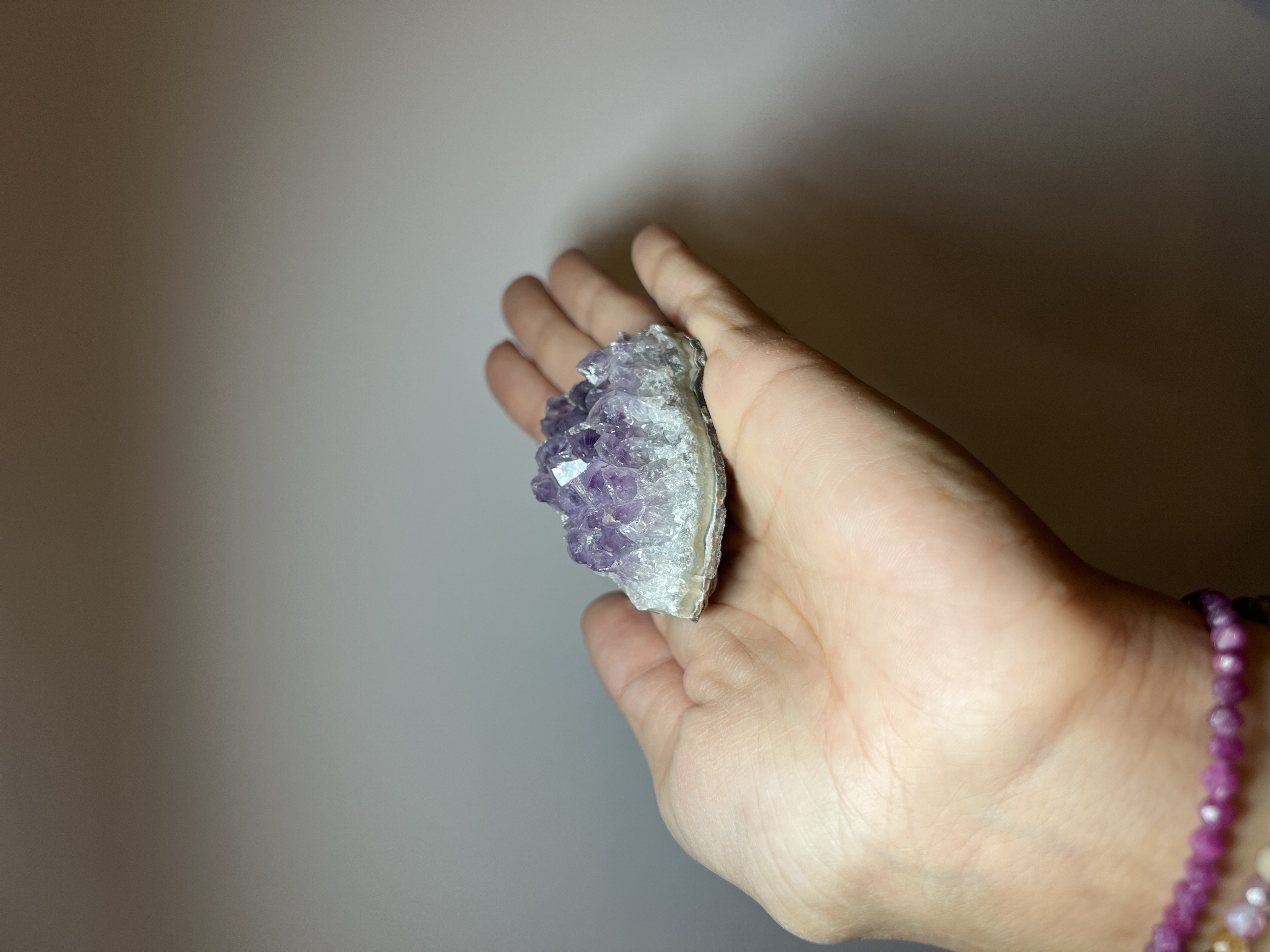 Ametisto drūza 123g