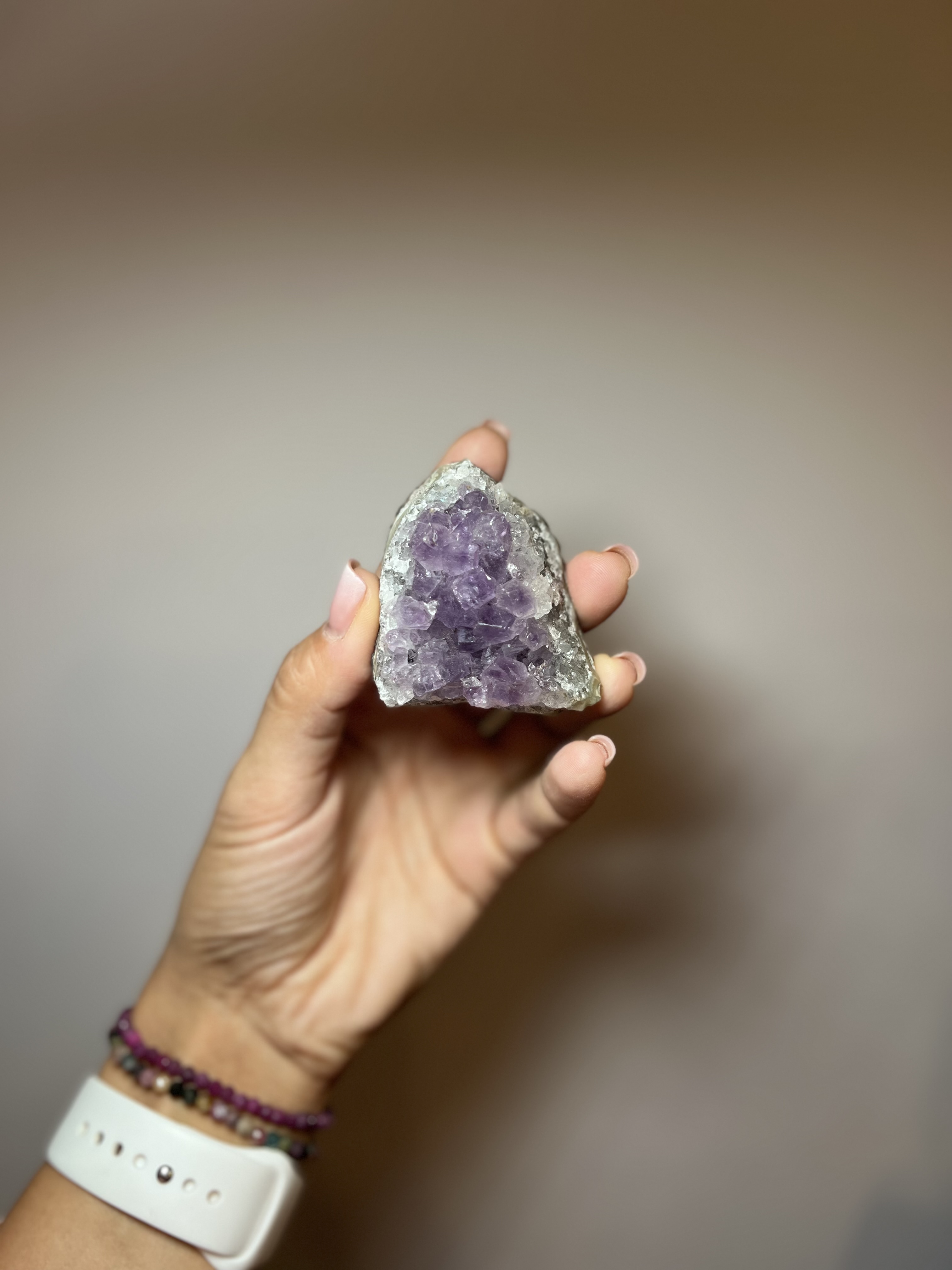 Ametisto drūza 123g