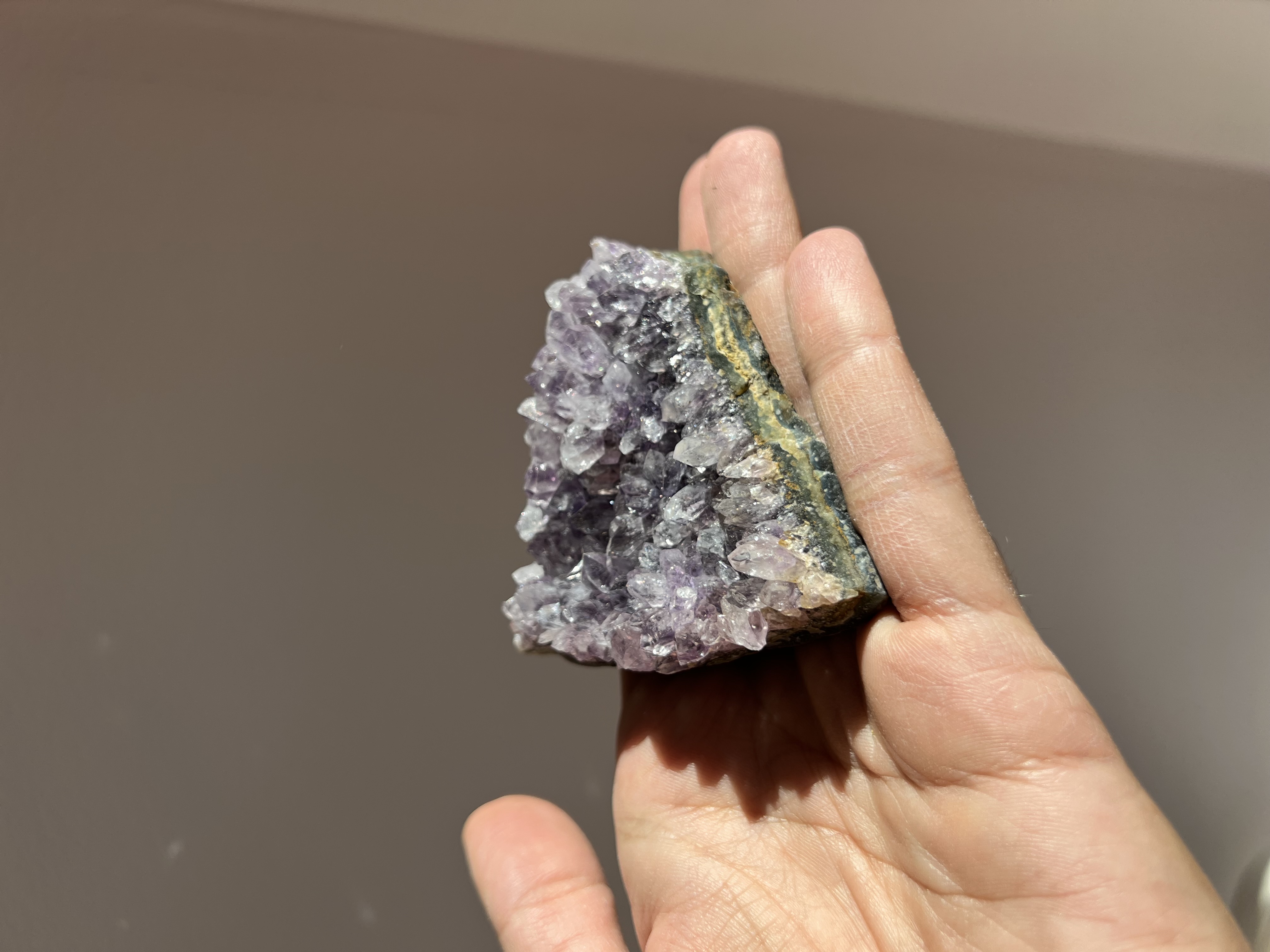 Ametisto drūza 154g