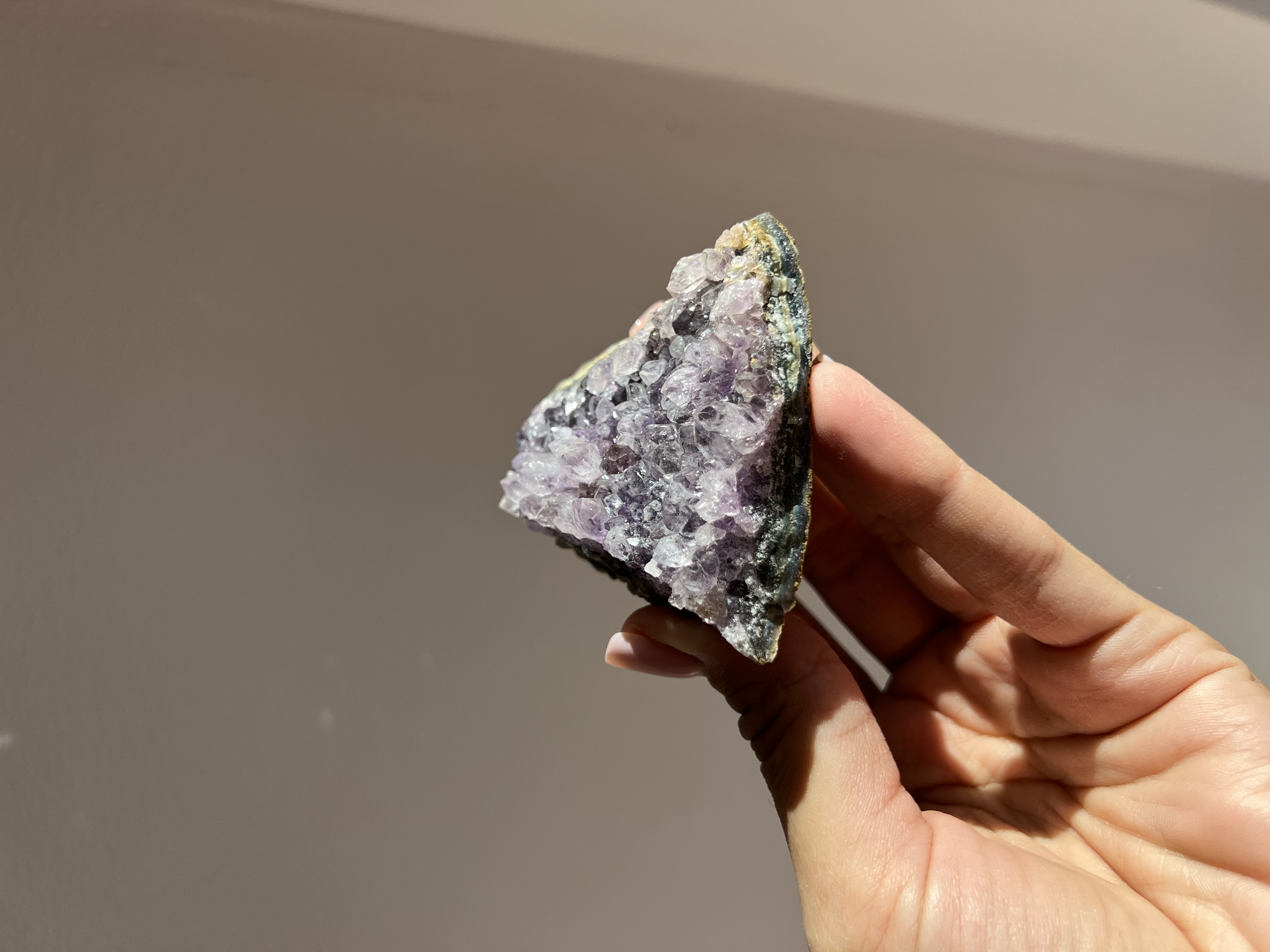 Ametisto drūza 154g