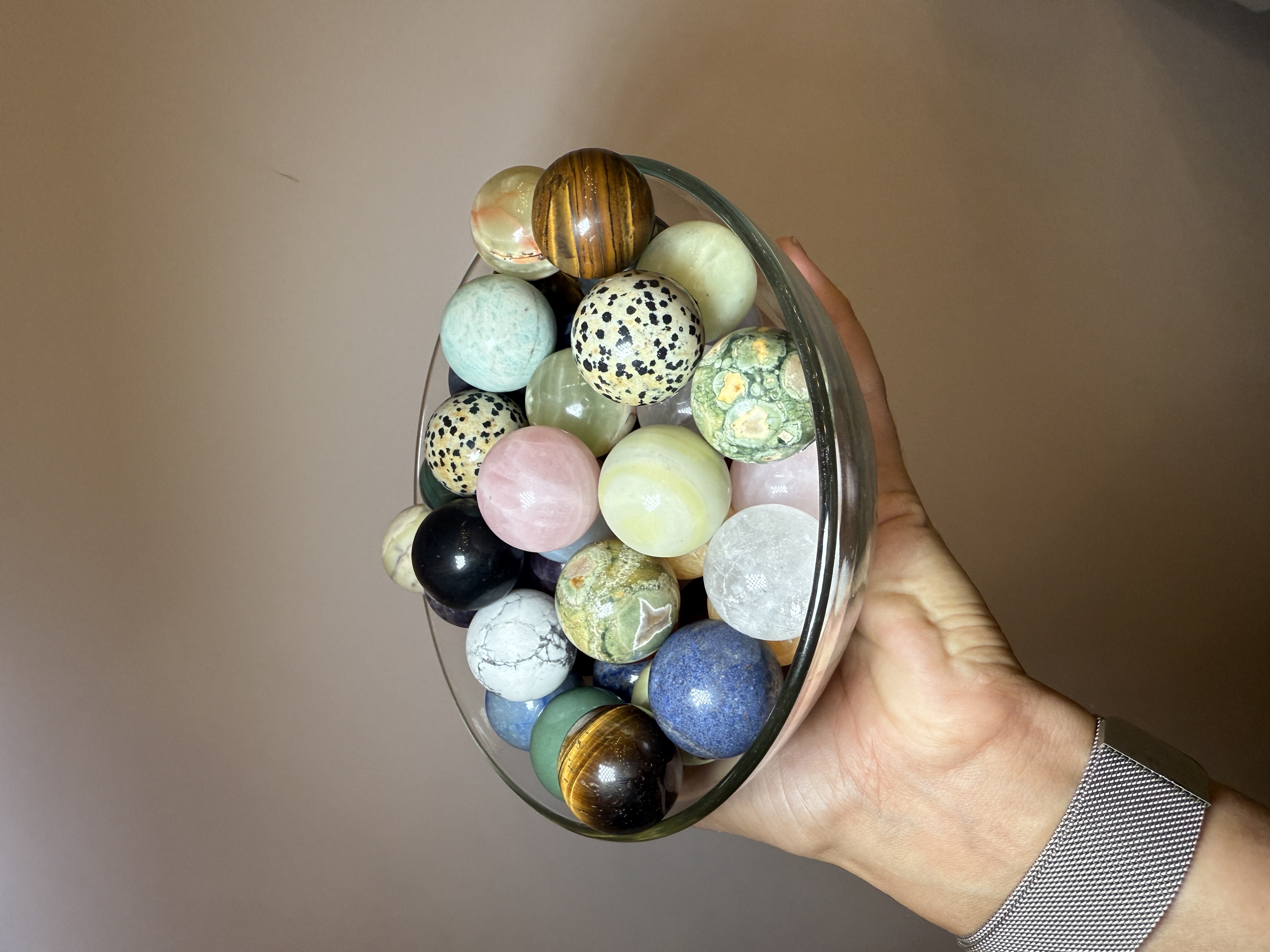 Mineralų sferos, 30mm