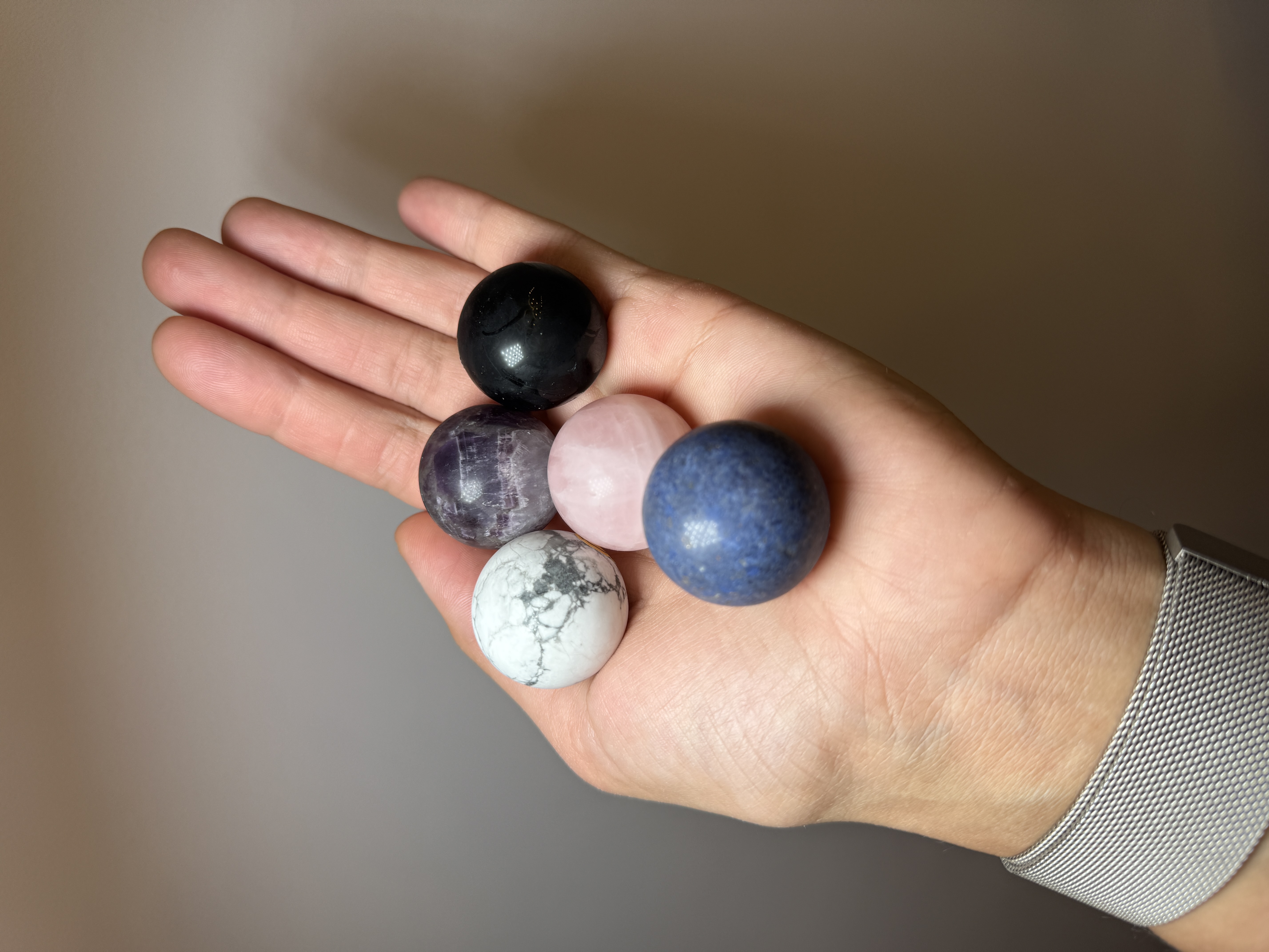 Mineralų sferos, 30mm