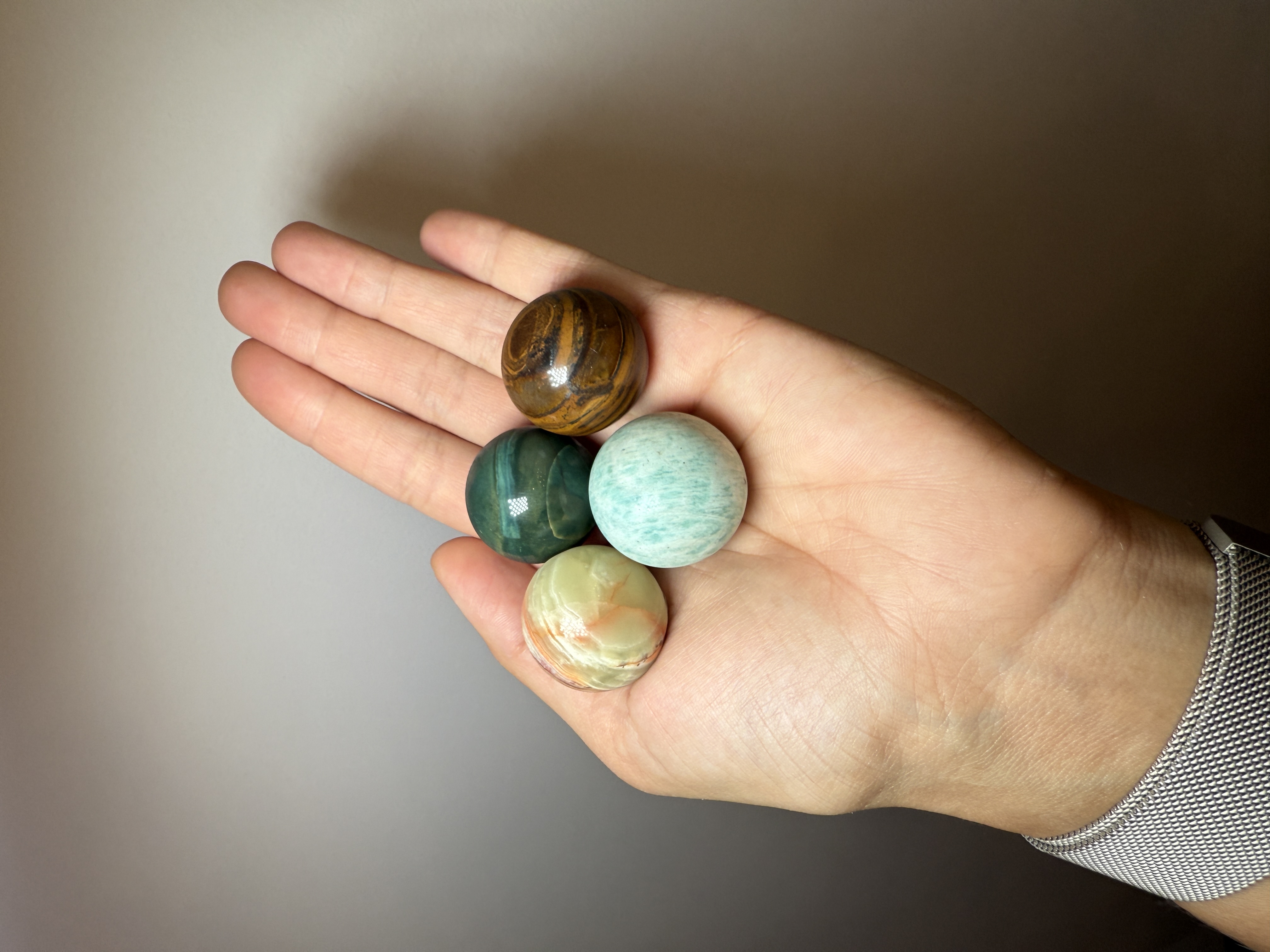 Mineralų sferos, 30mm