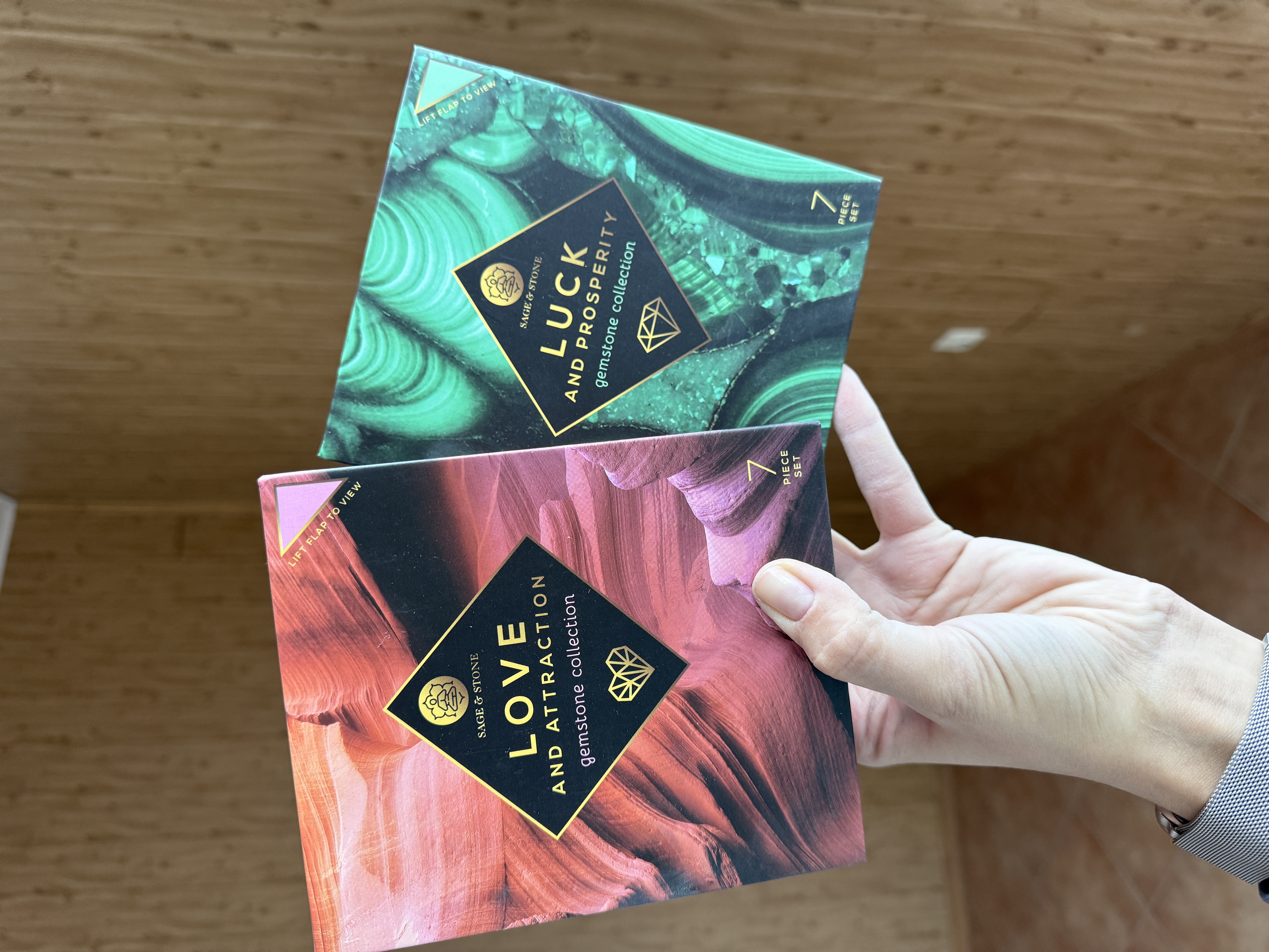 7 Kristalų rinkiniai - meilei ir sėkmei