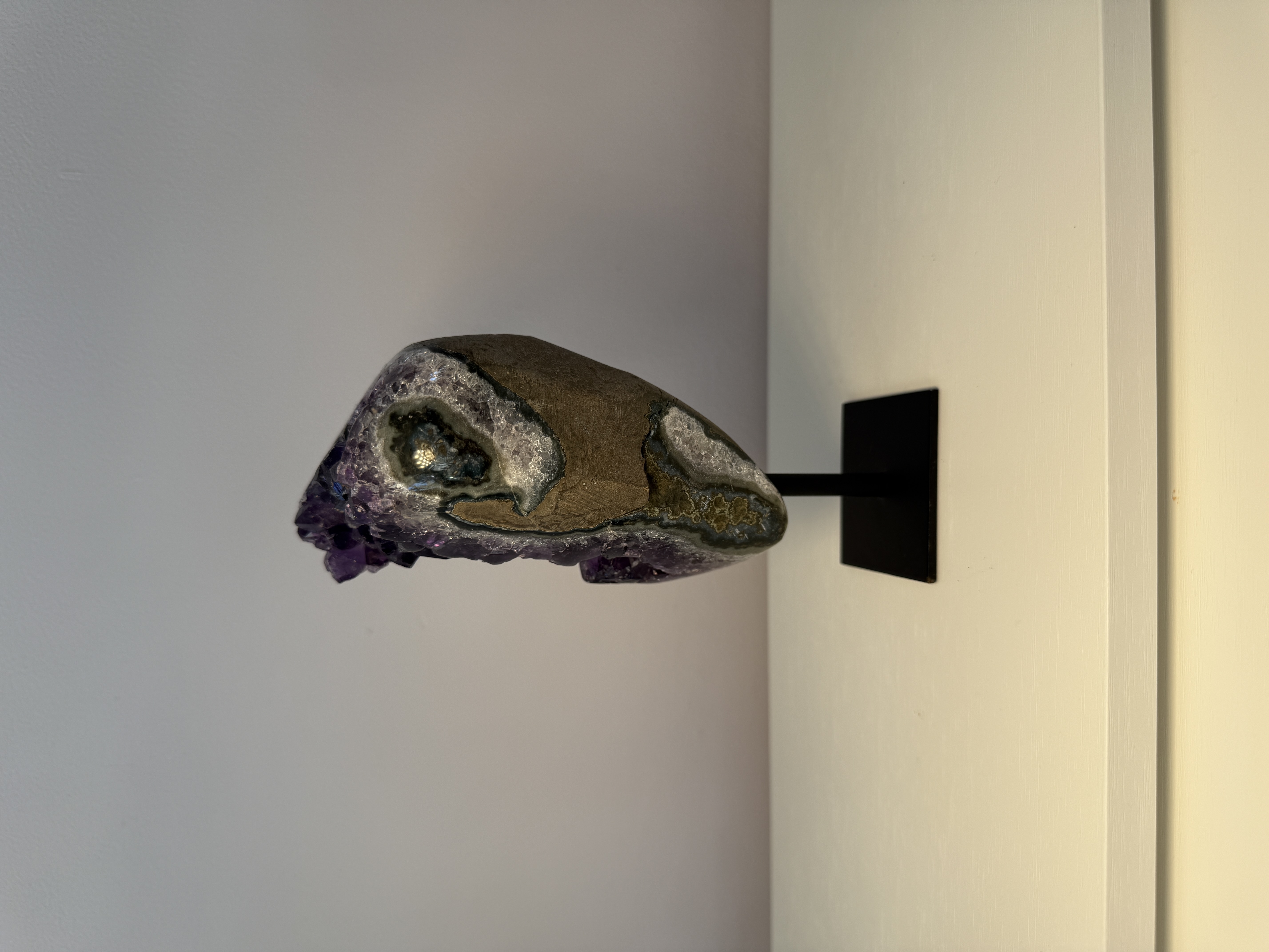 Ametisto drūza ant stovo 750g