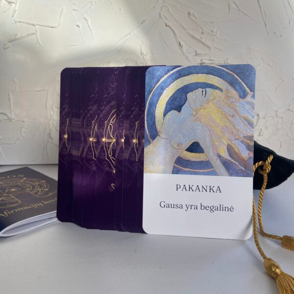 Gausos afirmacijų kortos