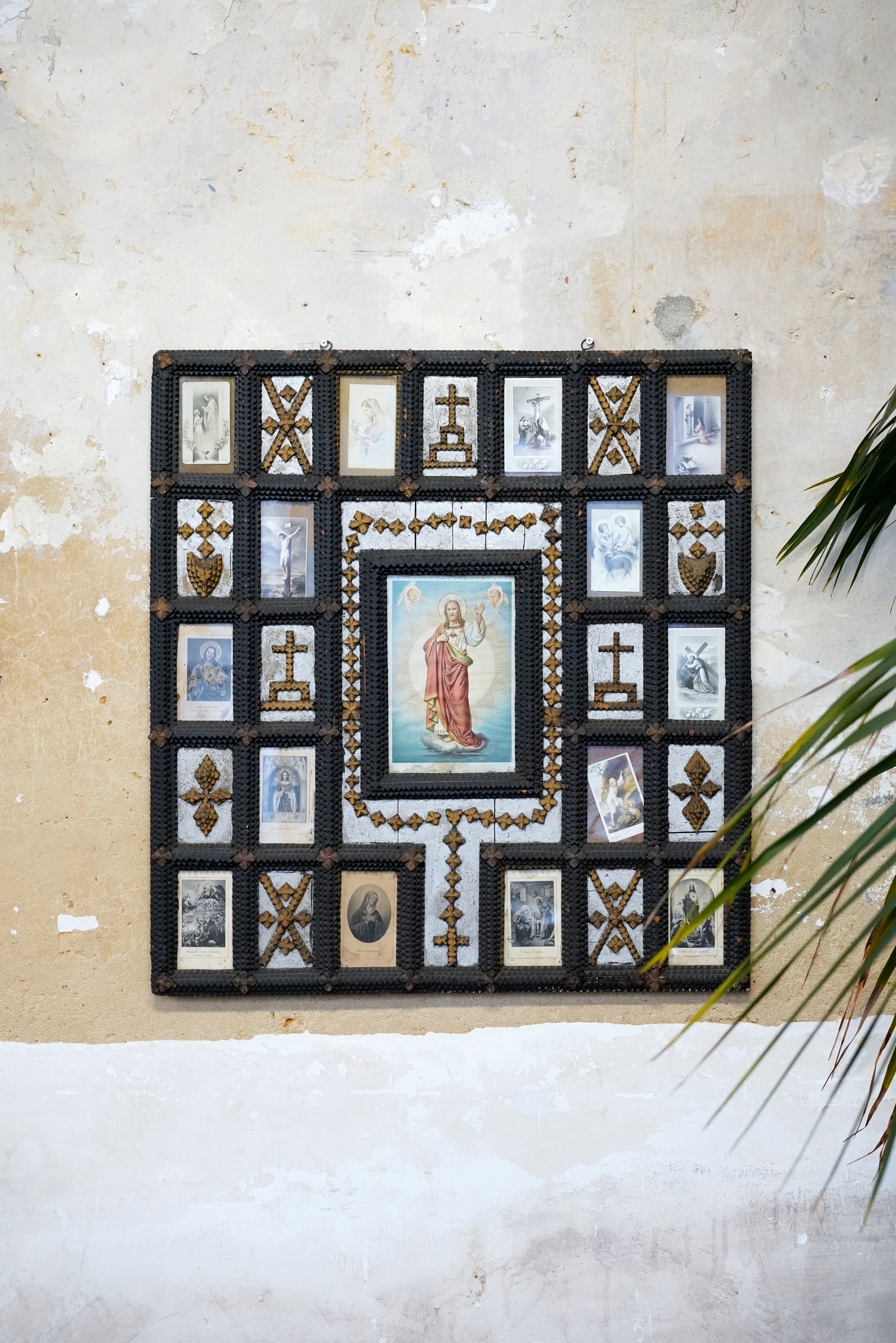 Tramp Art Religious frame