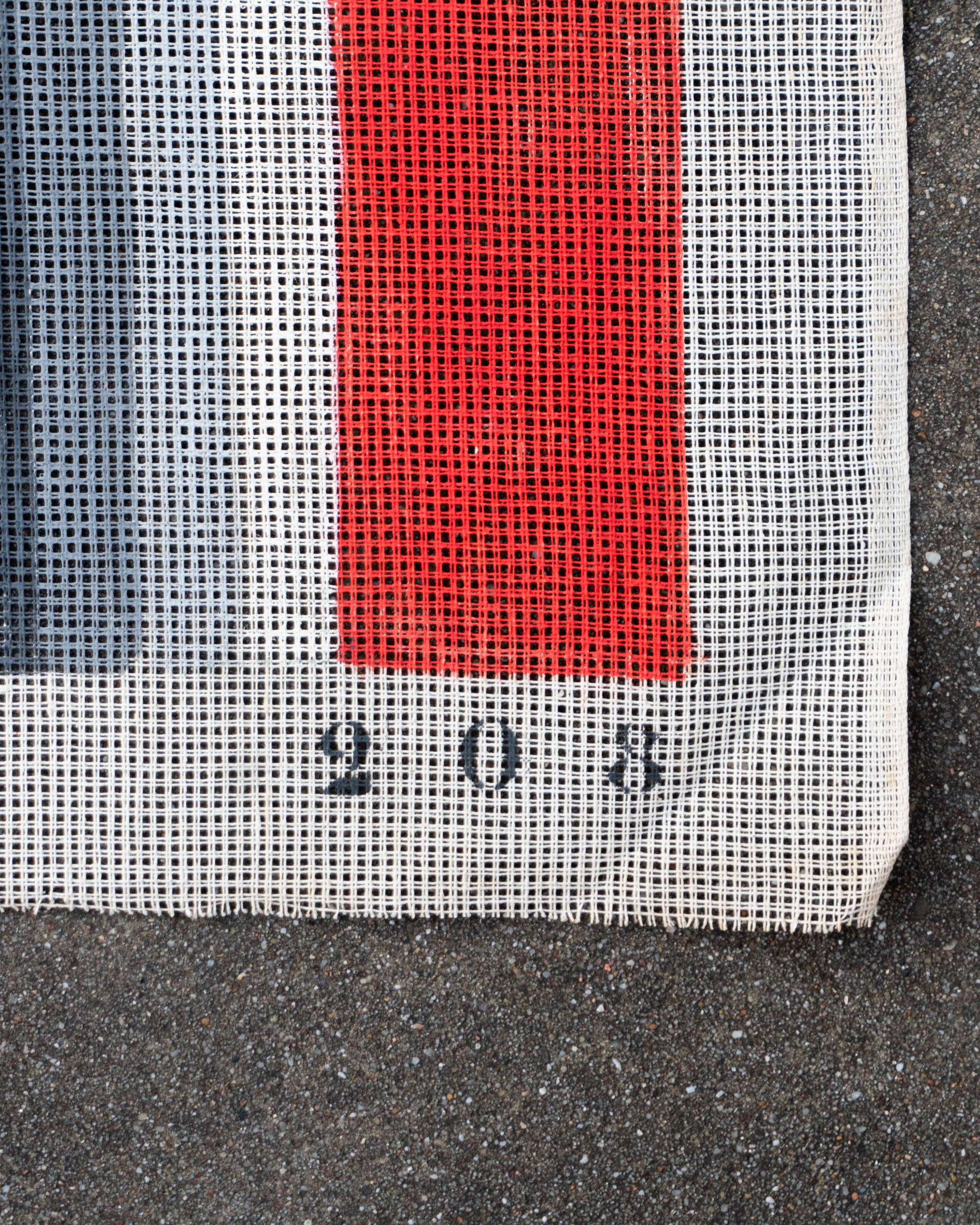 Modernist Hooked Rug Pattern