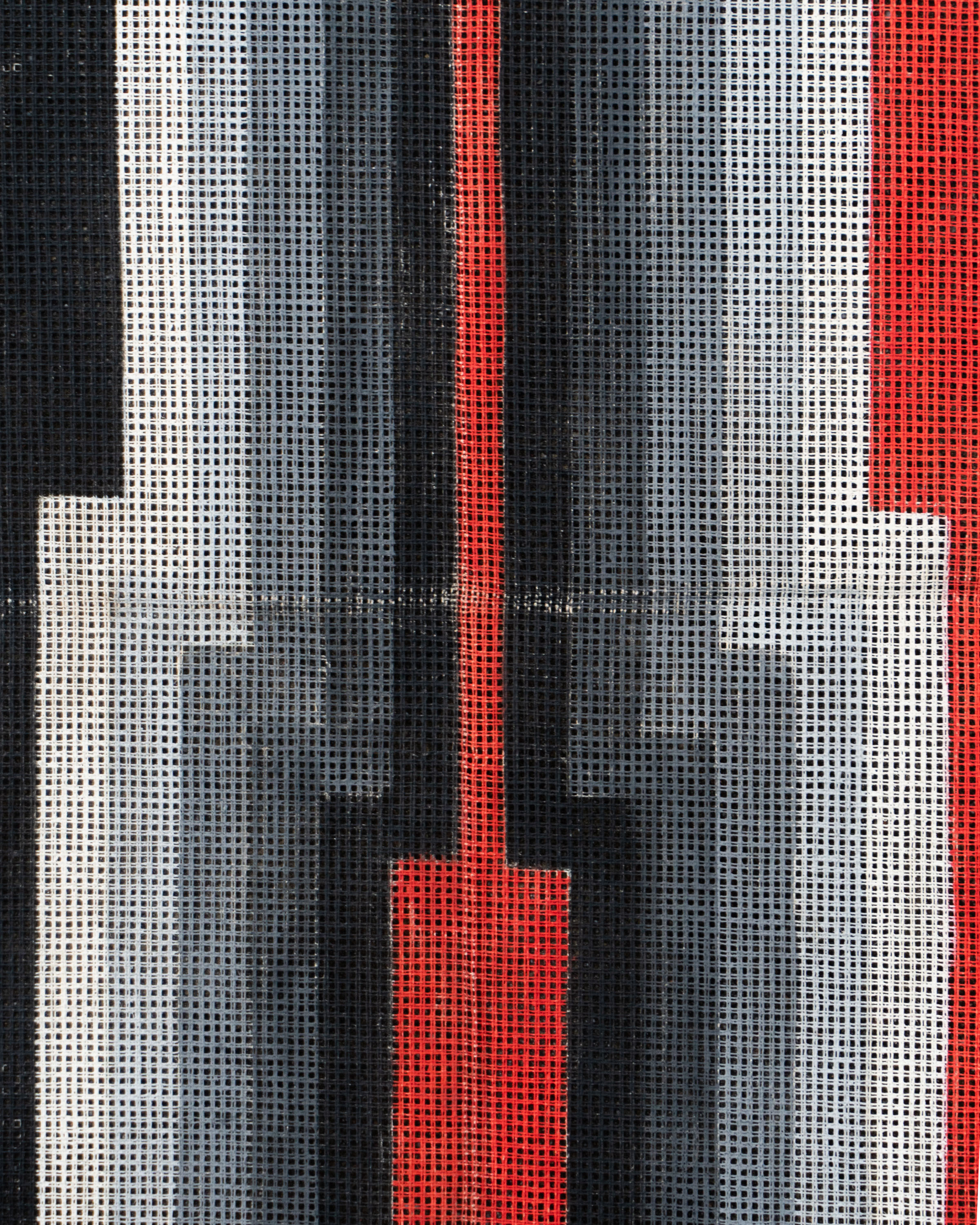 Modernist Hooked Rug Pattern