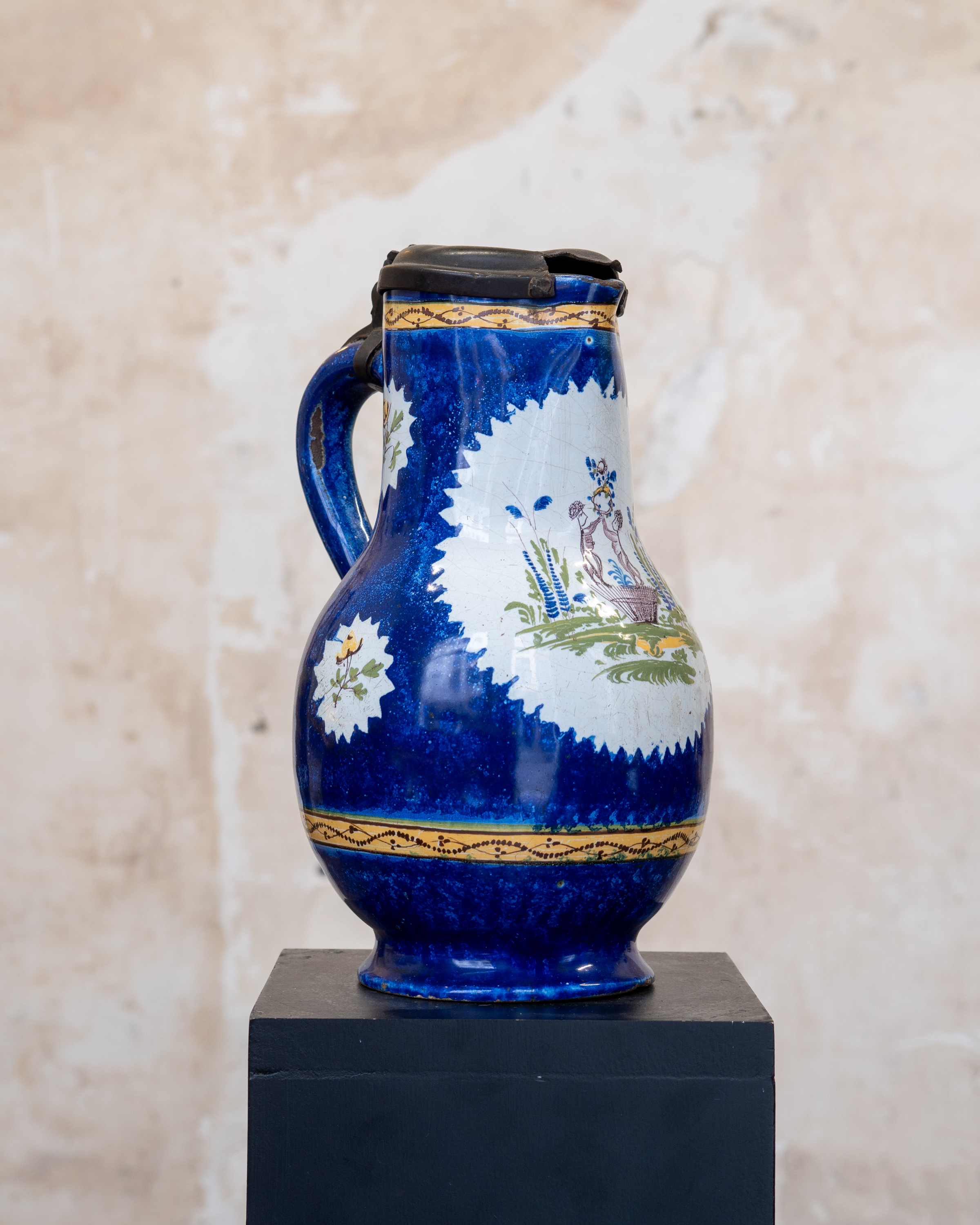 Brussels Earthenware Pitcher 