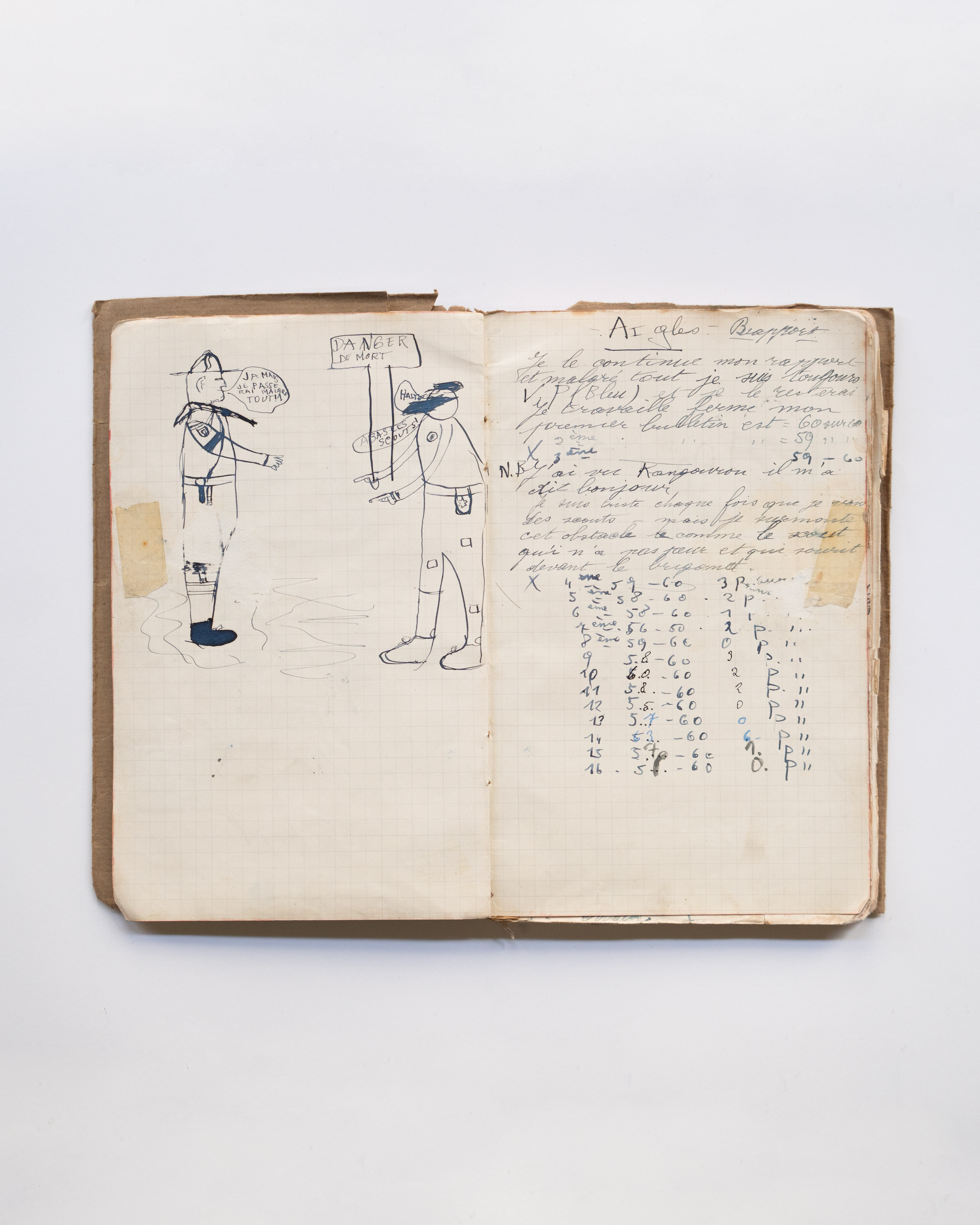 Diary Of 'Chouette Dandy', A WW2 Boy Scout