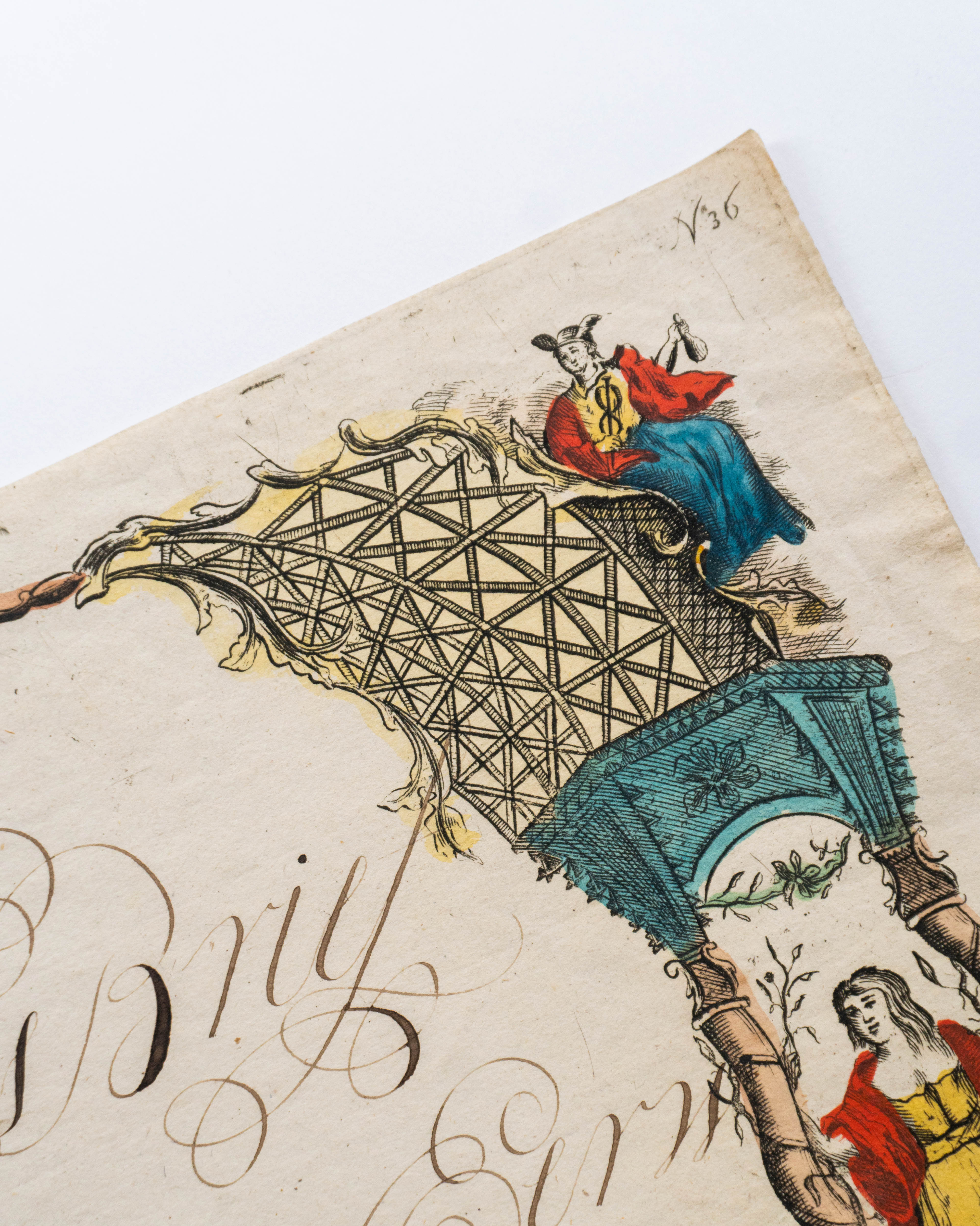 Kermisbrief Klaas Somer 1821