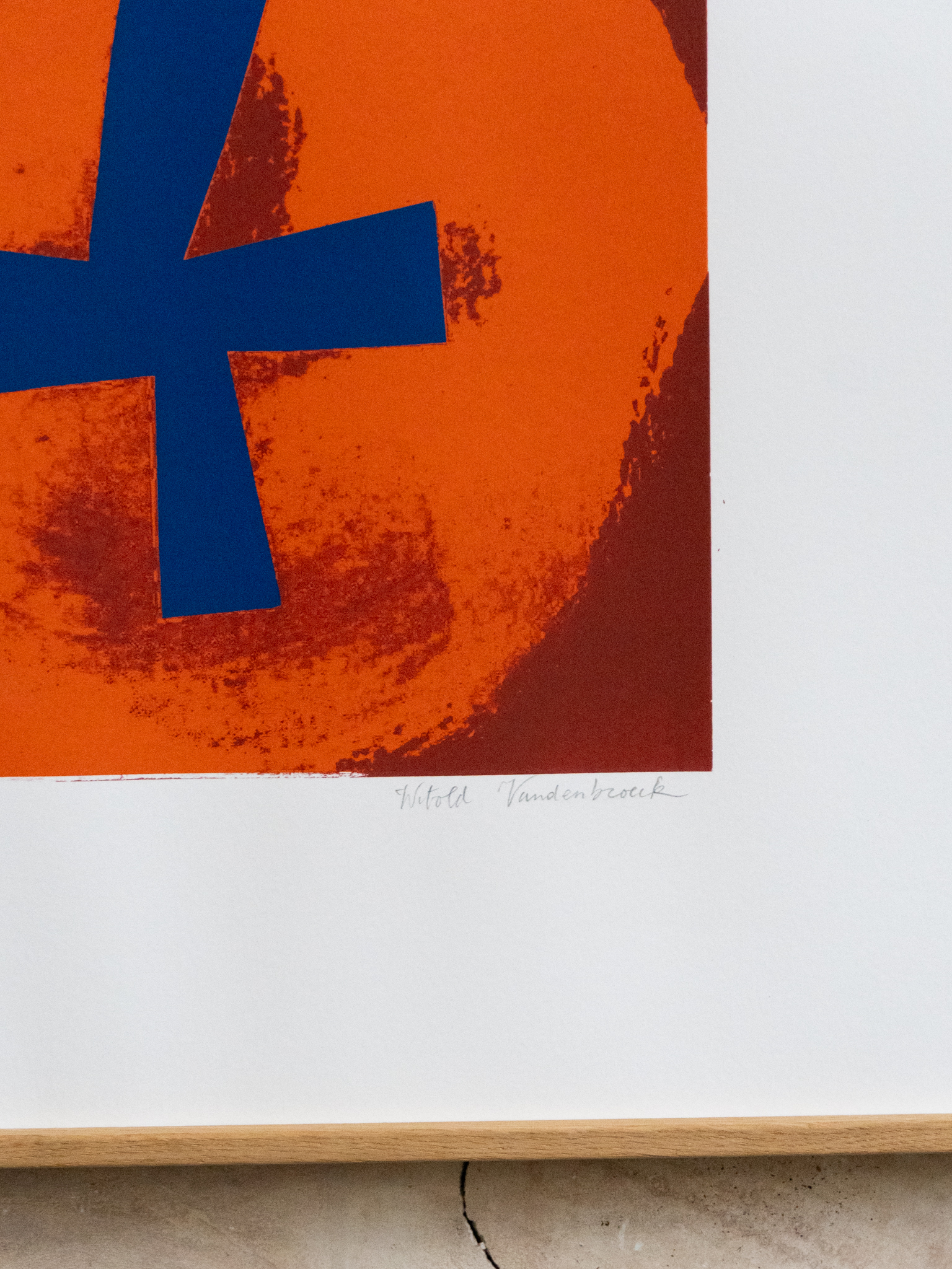 Witold Vandenbroeck Silkscreen