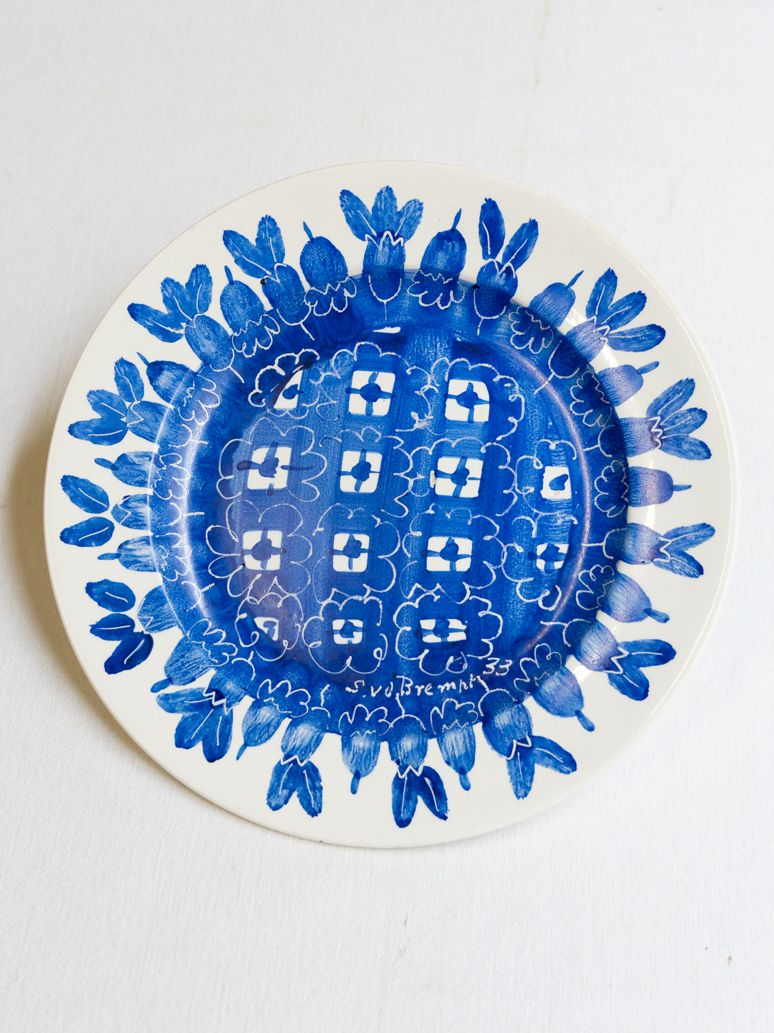 Zoo Van Antwerpen Plate 1952