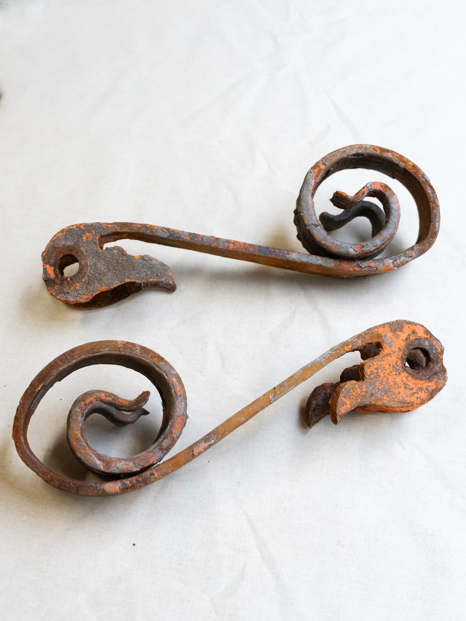 Iron Ornaments From Antwerp Central Station