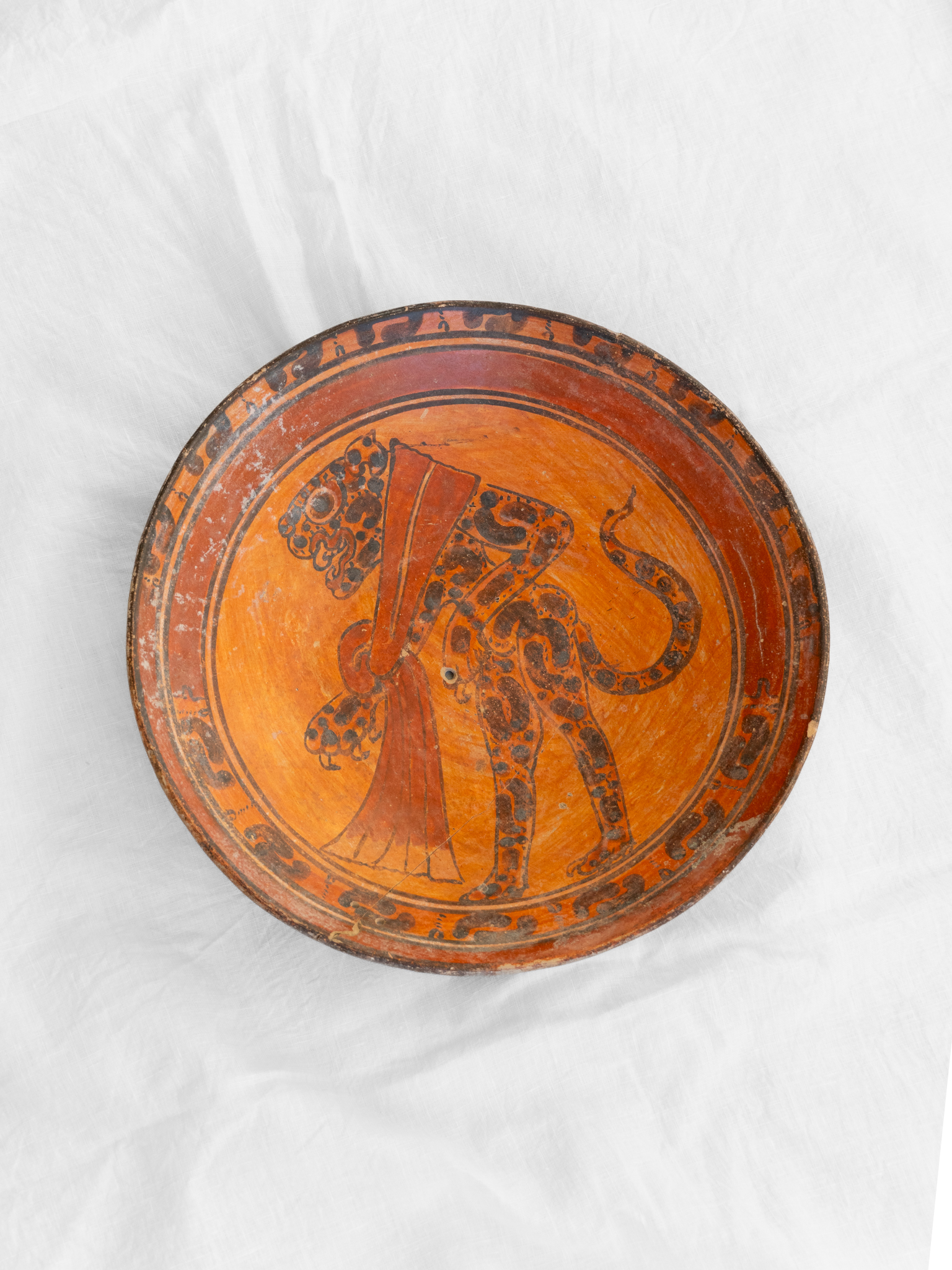 Maya Jaguar Plate