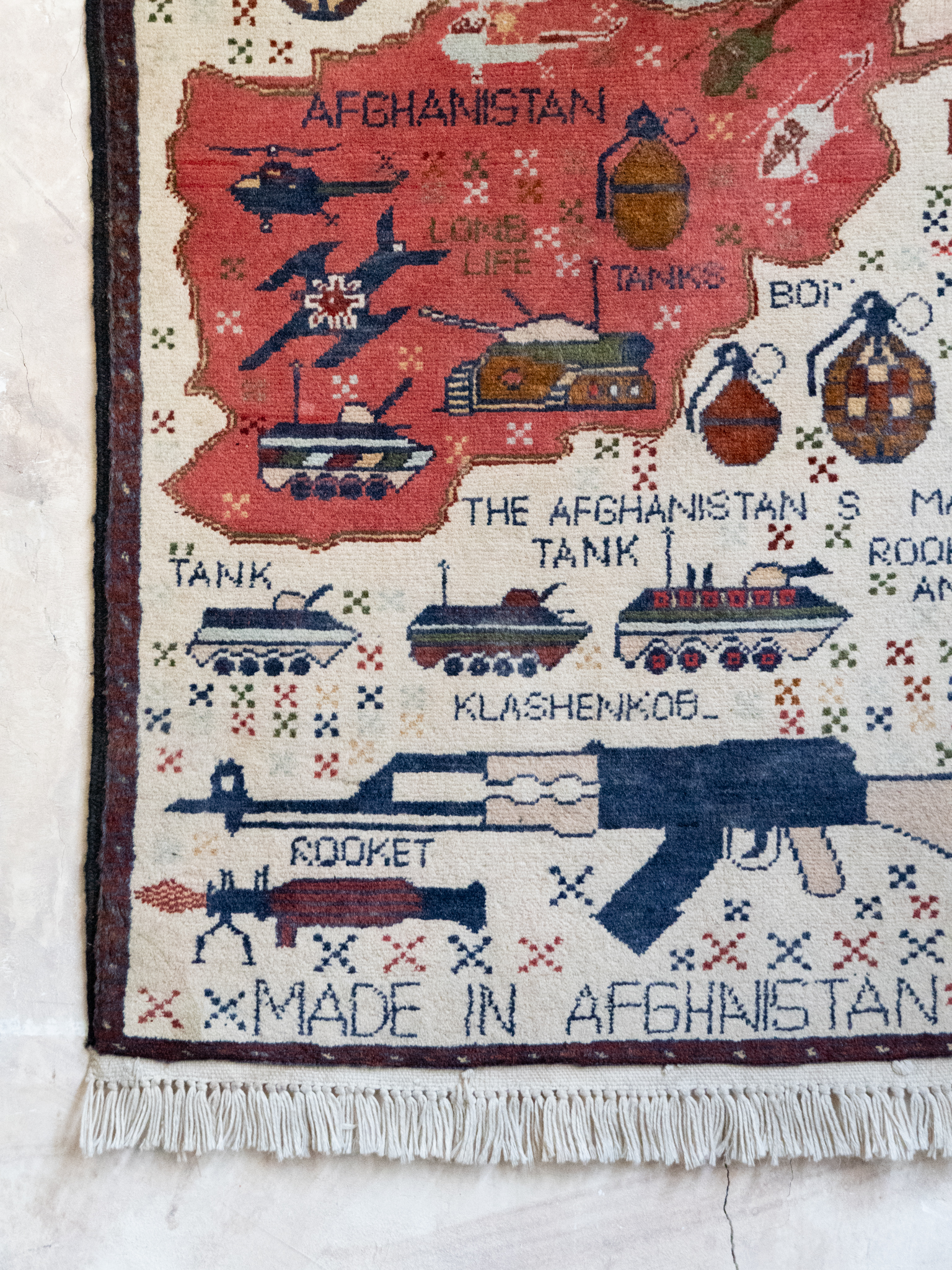 Afghan War Rug