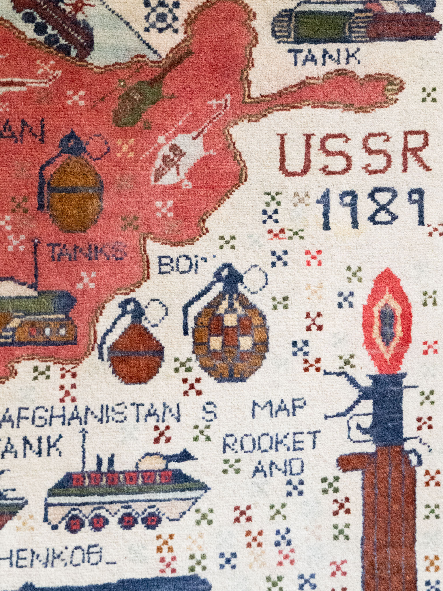 Afghan War Rug