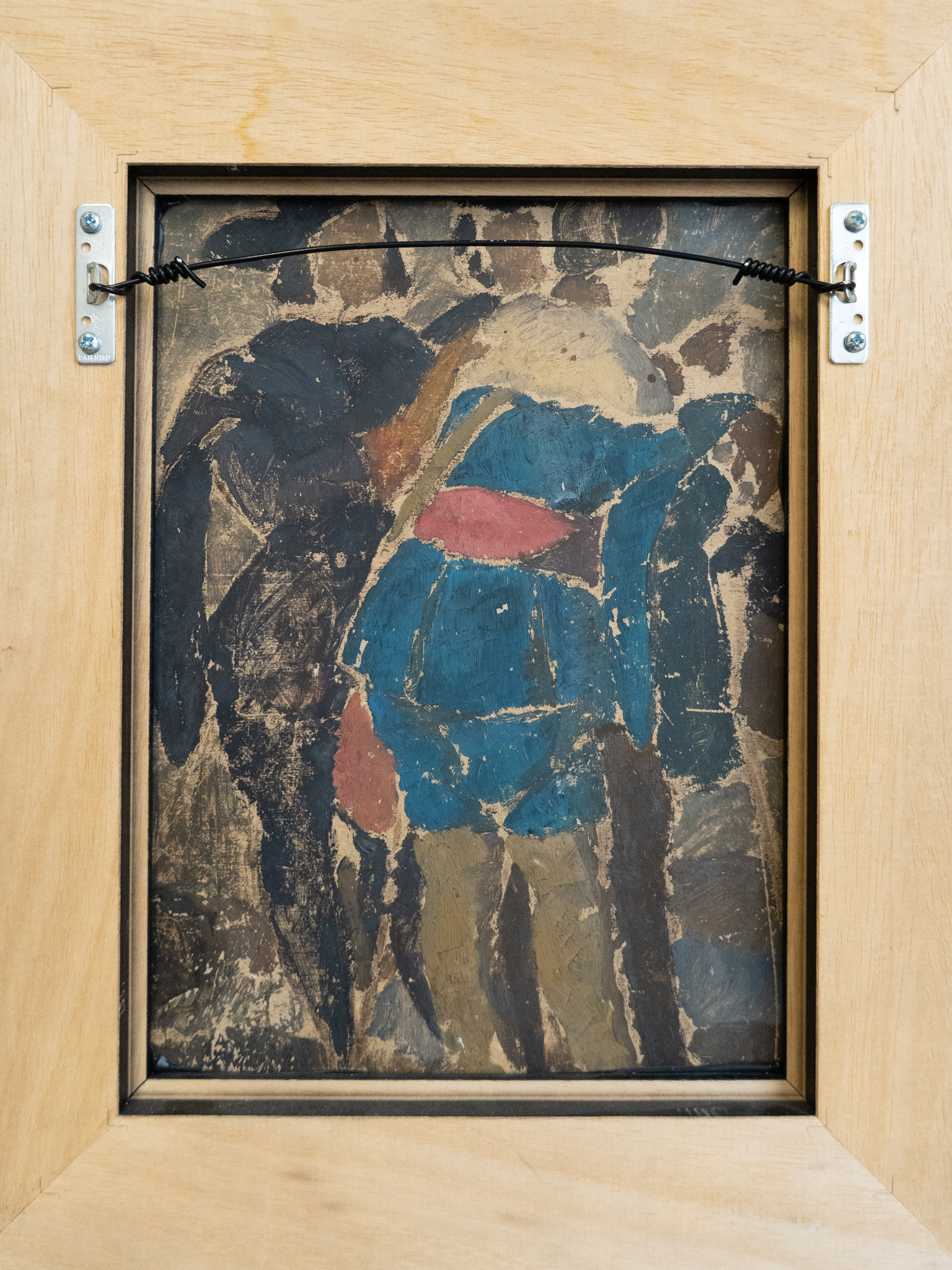 Anonymous, Death of a Cardinal, Oil on cardboard, circa 1900
