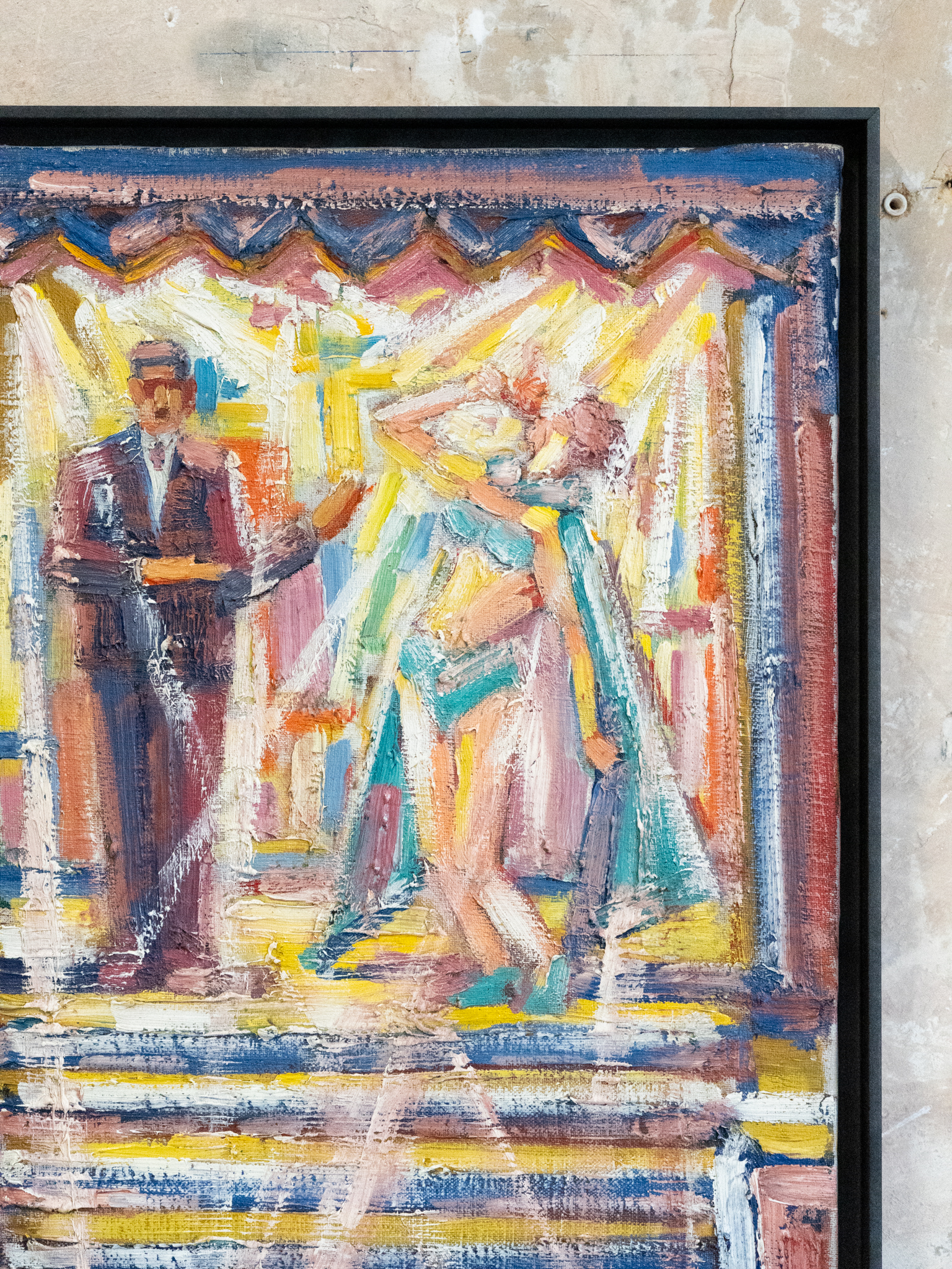 Joz Mous, 'The Magic Show', Oil on canvas, 1952