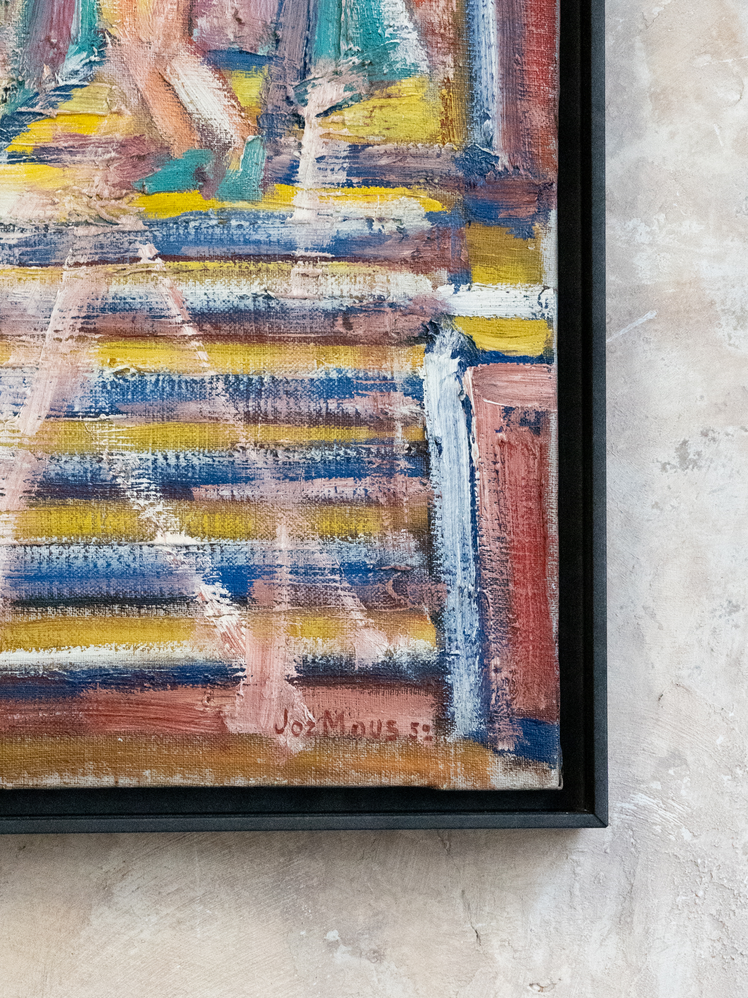 Joz Mous, 'The Magic Show', Oil on canvas, 1952