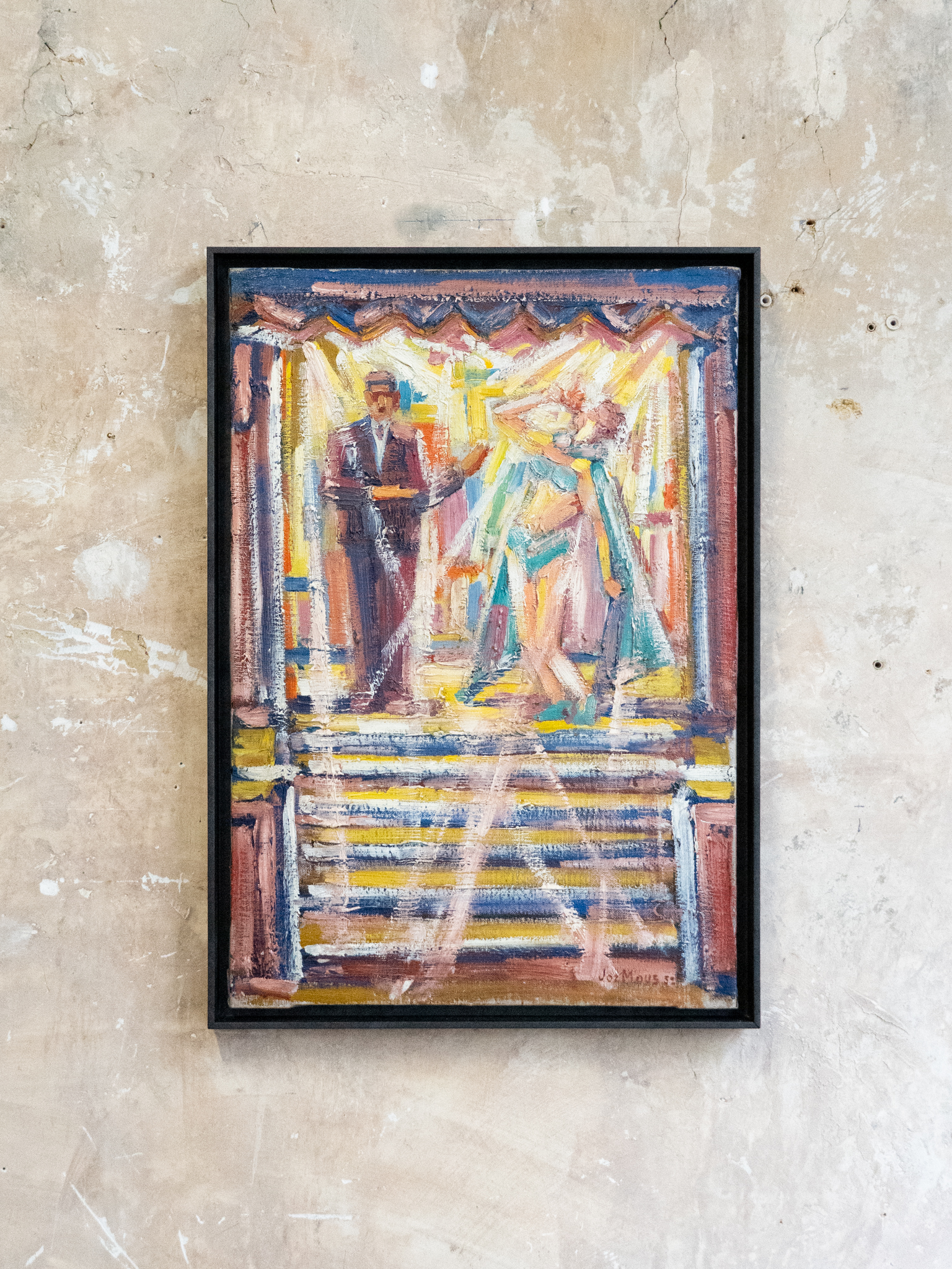 Joz Mous, 'The Magic Show', Oil on canvas, 1952