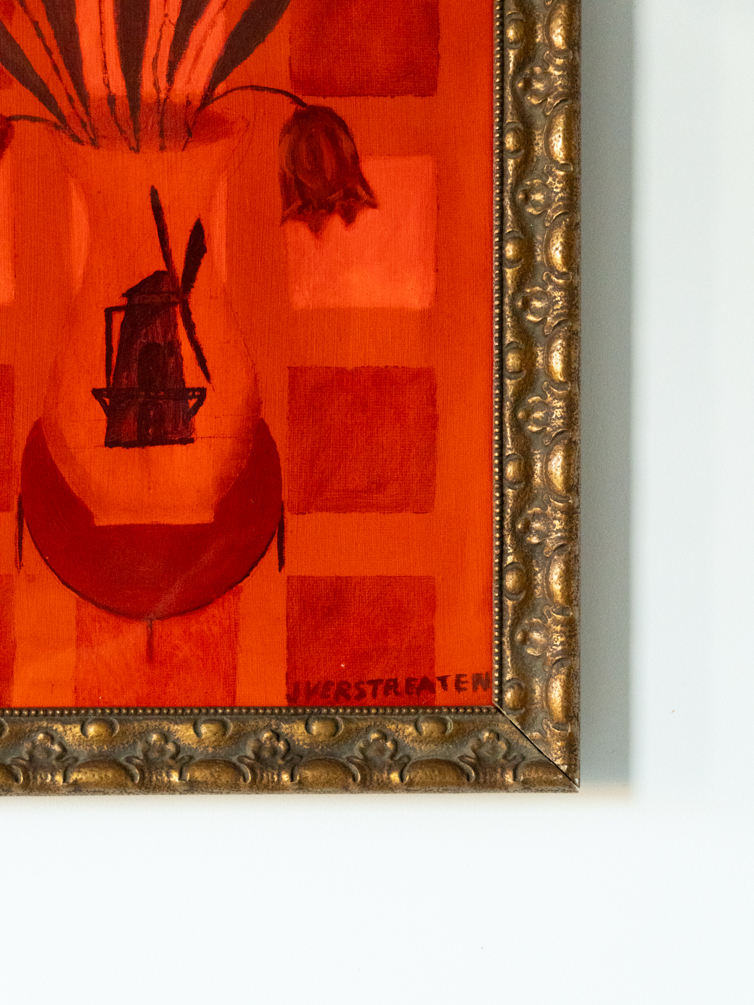 Red Flower Still-Life