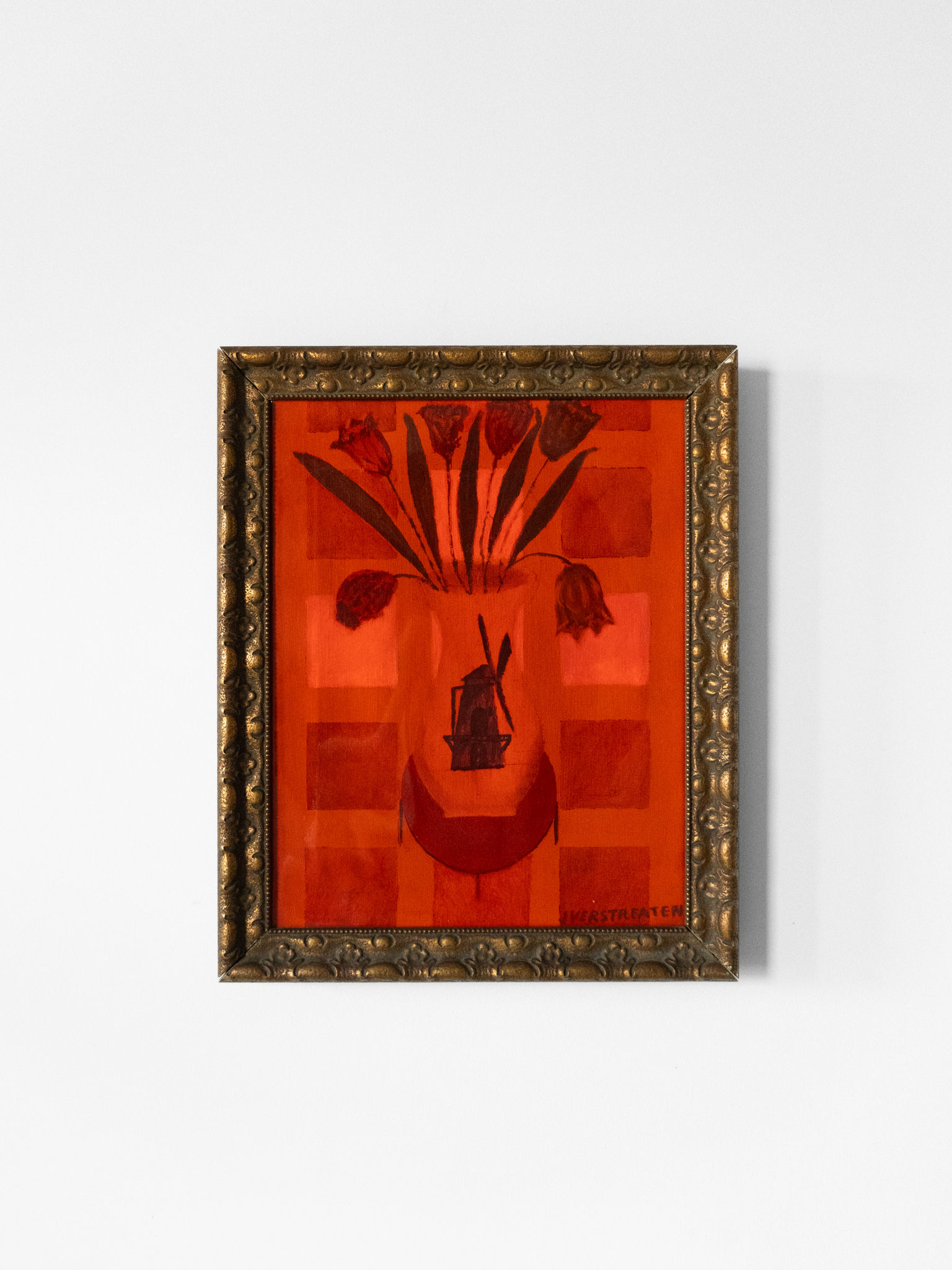 Red Flower Still-Life