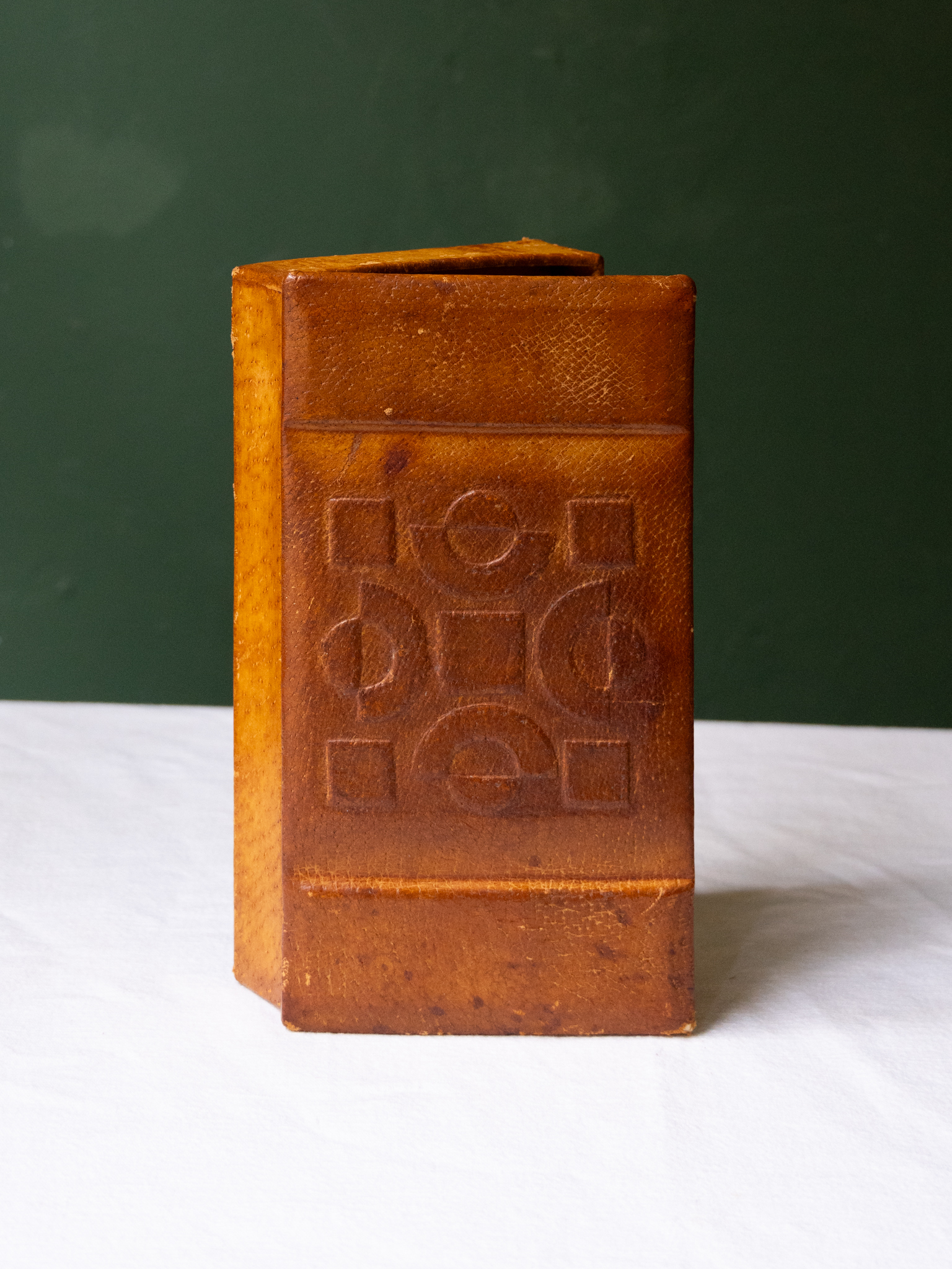 Modernist Leather Box