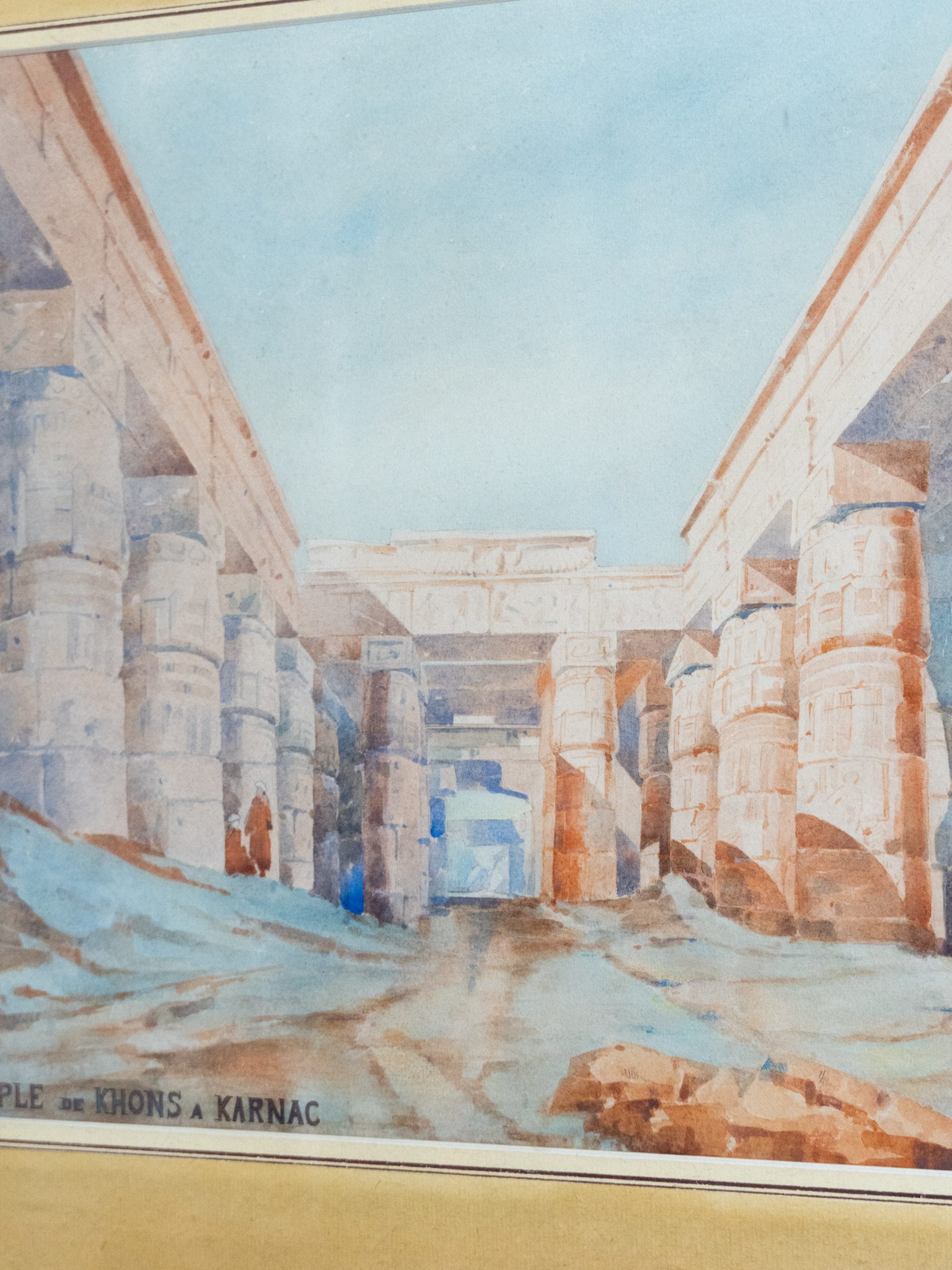 Ar. Warnotte, Temple De Khons A Karnac, 1907