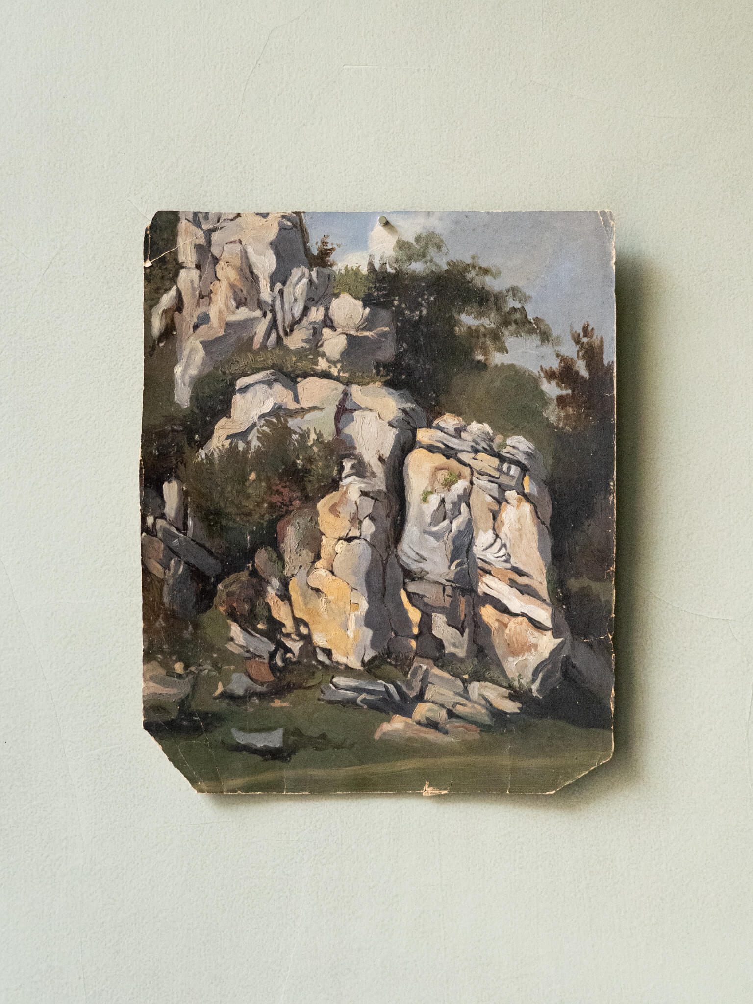 Rocky Landscape Painting