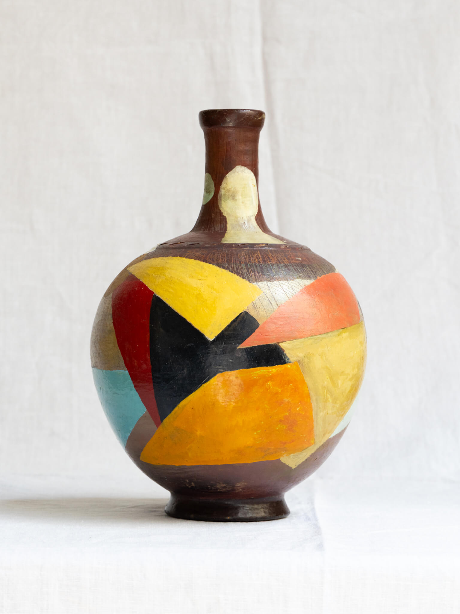 Constructivist Decorated Vase