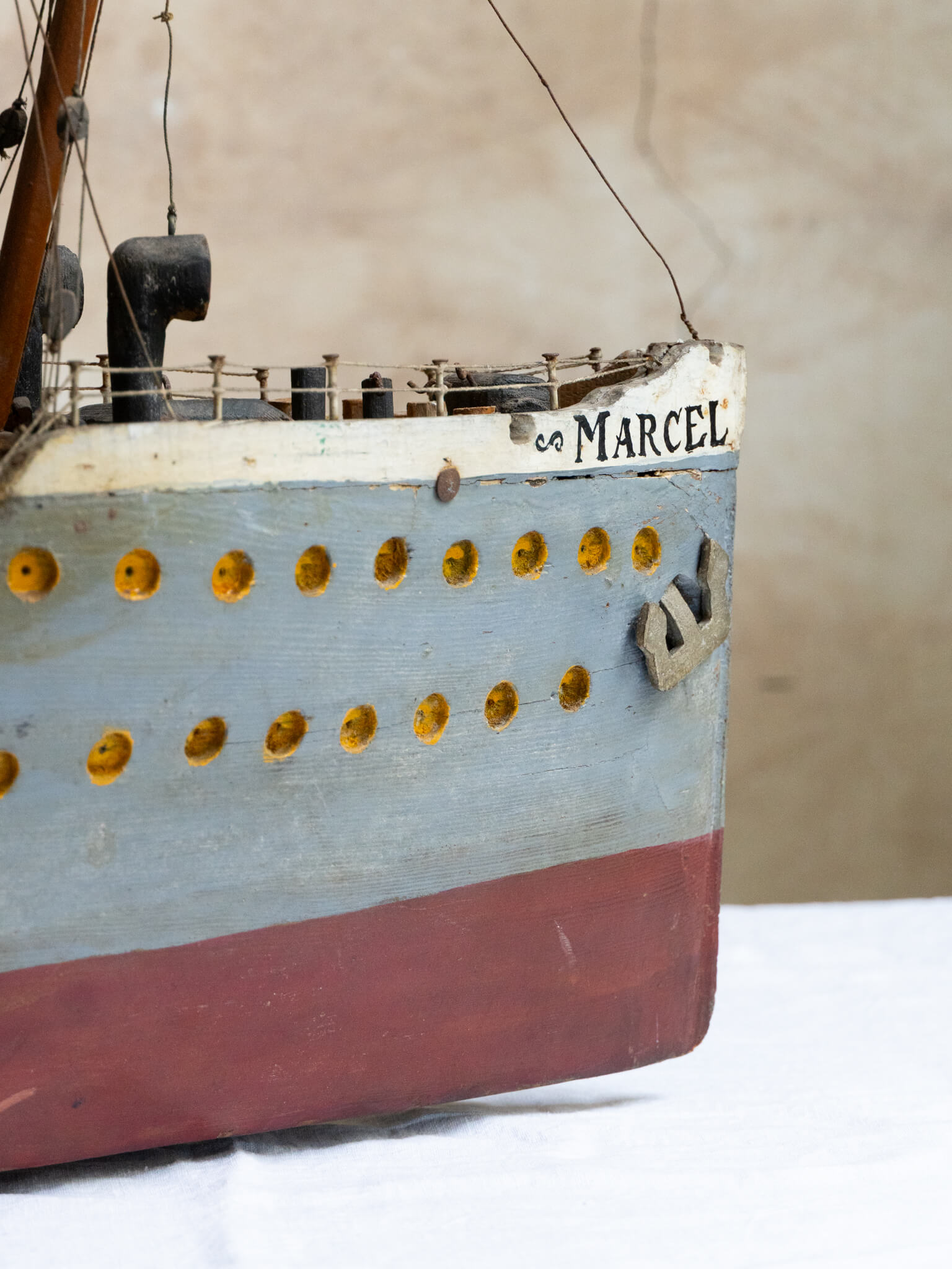 Large Homemade Ship Model