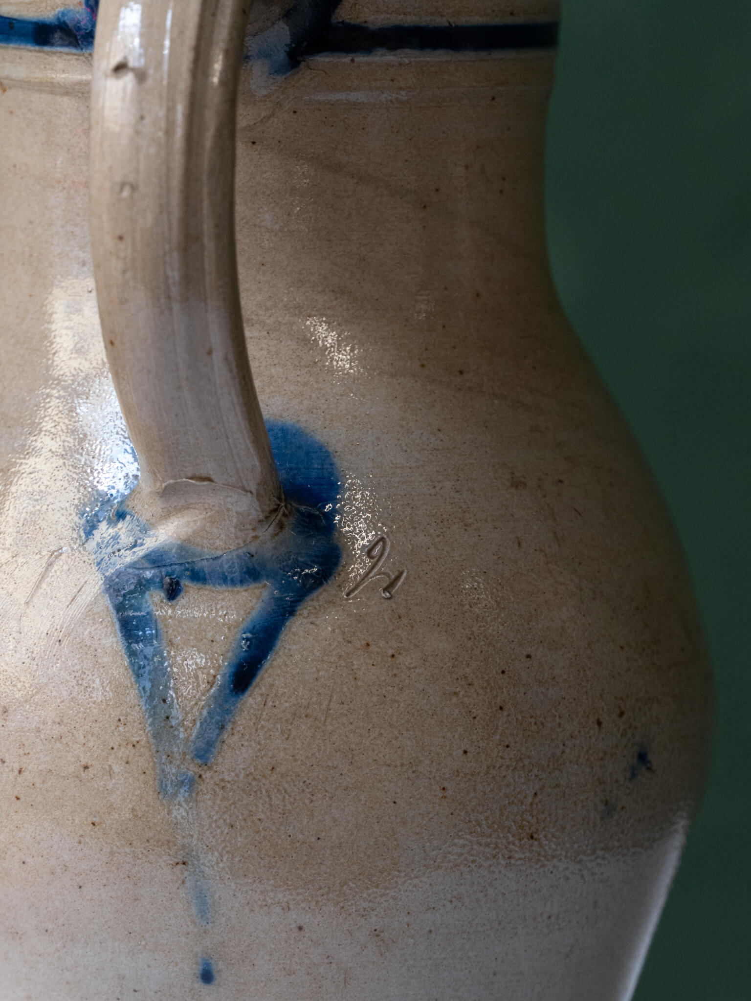 Checkerboard Westerwald Jug