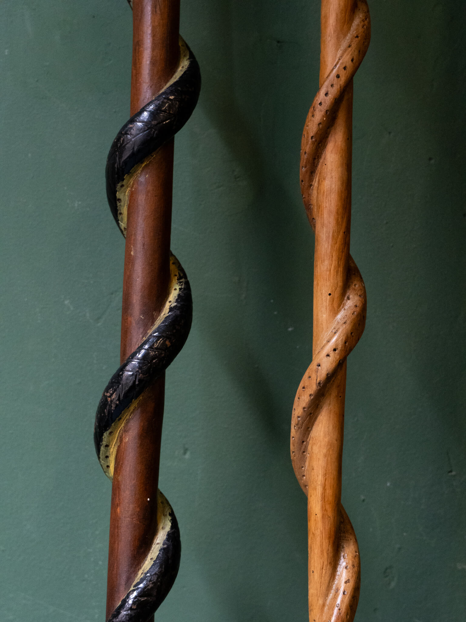 Folk Art Walking Sticks