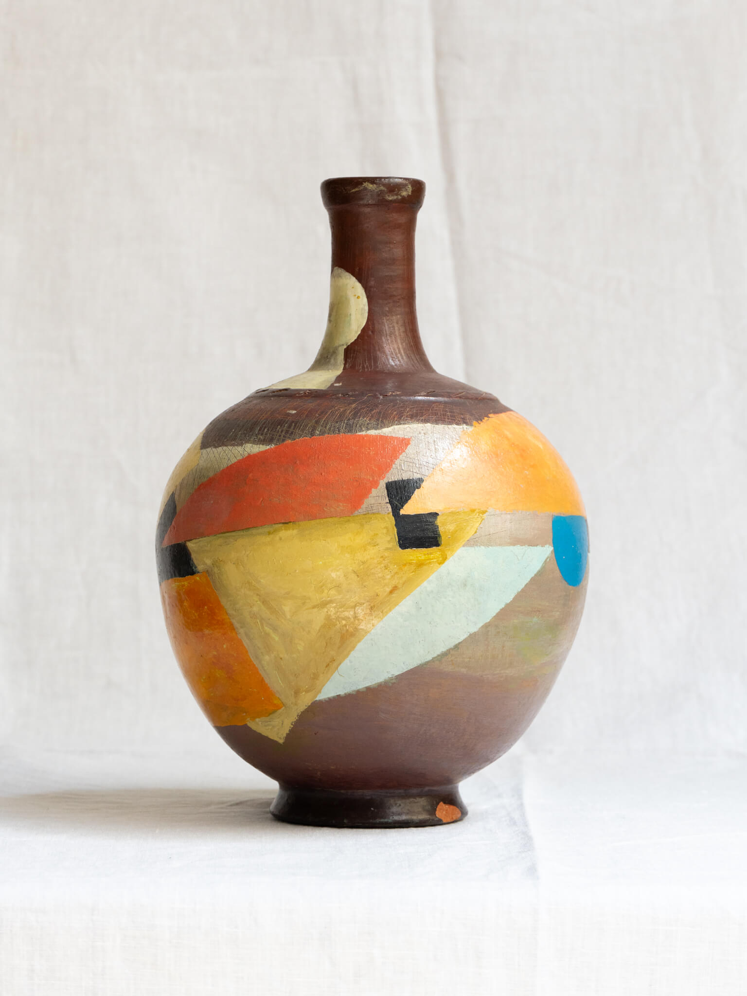 Constructivist Decorated Vase