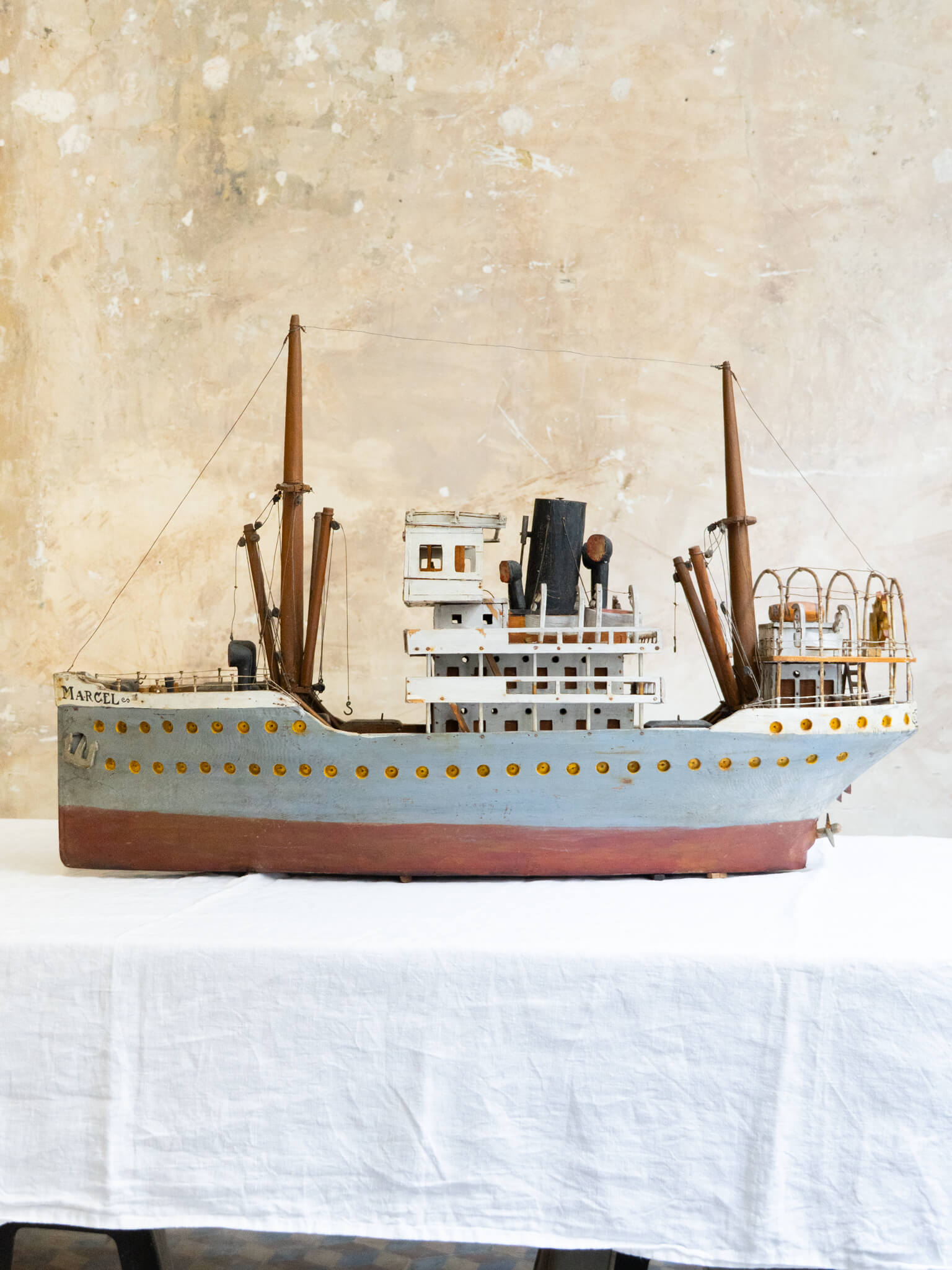Large Homemade Ship Model